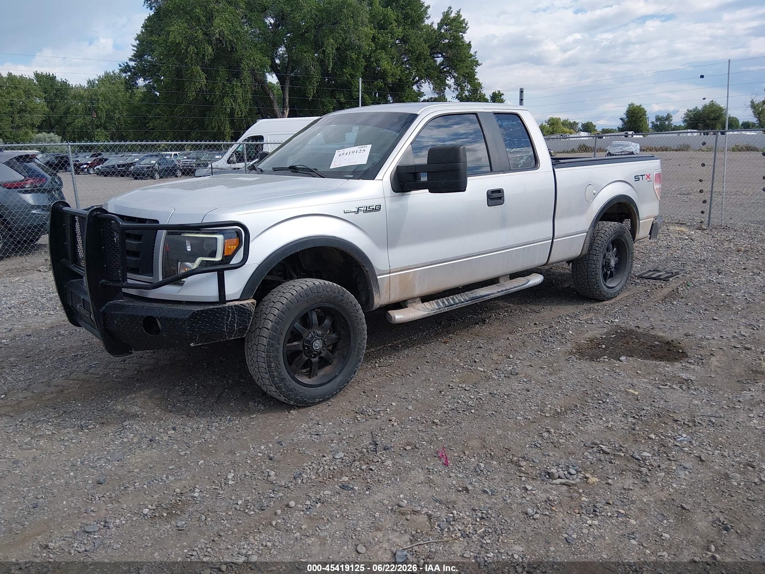 2010 Ford F-150 Stx/xl Silver vin: 1FTEX1EW1AFB30663