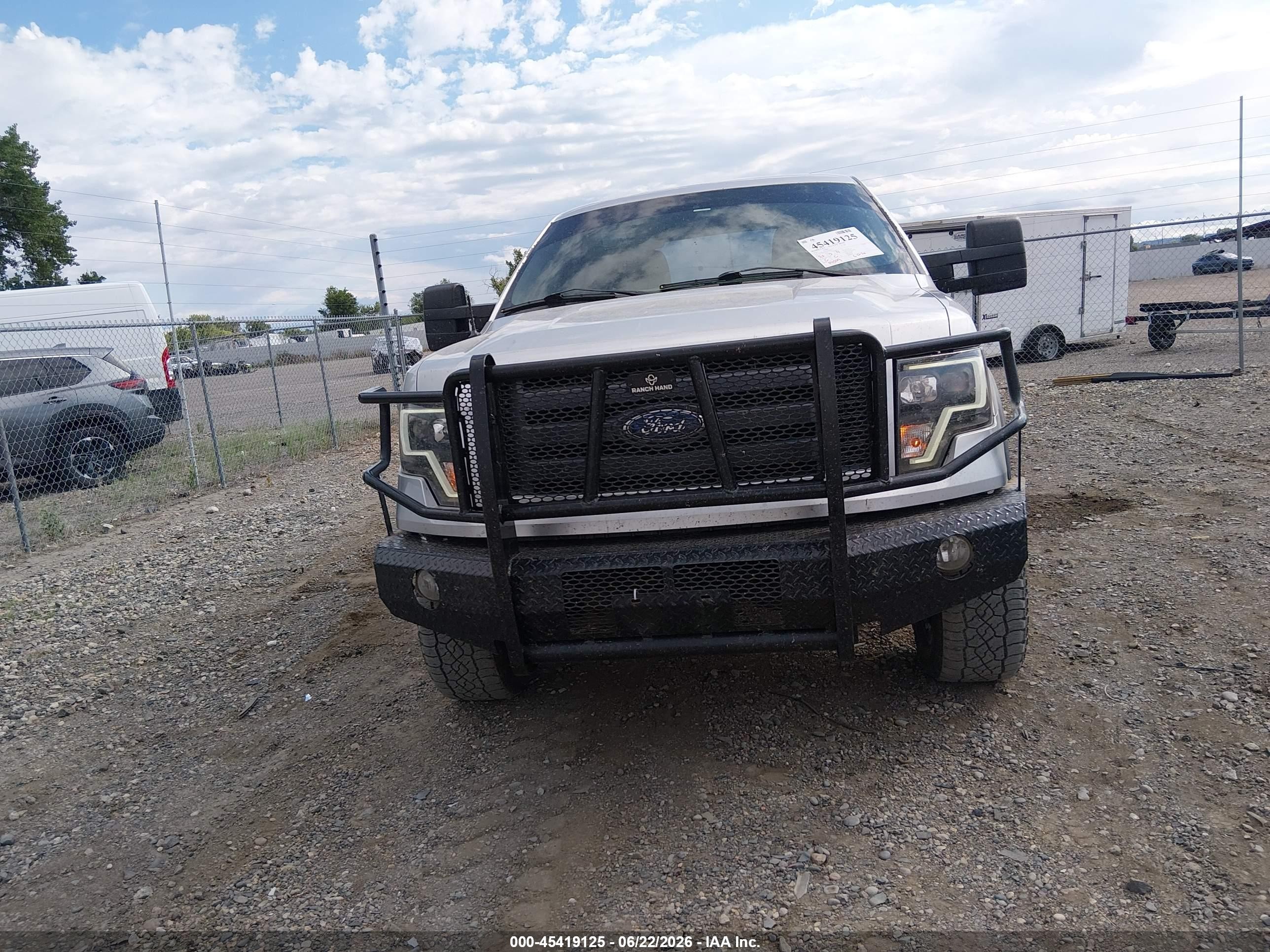 2010 Ford F-150 Stx/xl Silver vin: 1FTEX1EW1AFB30663