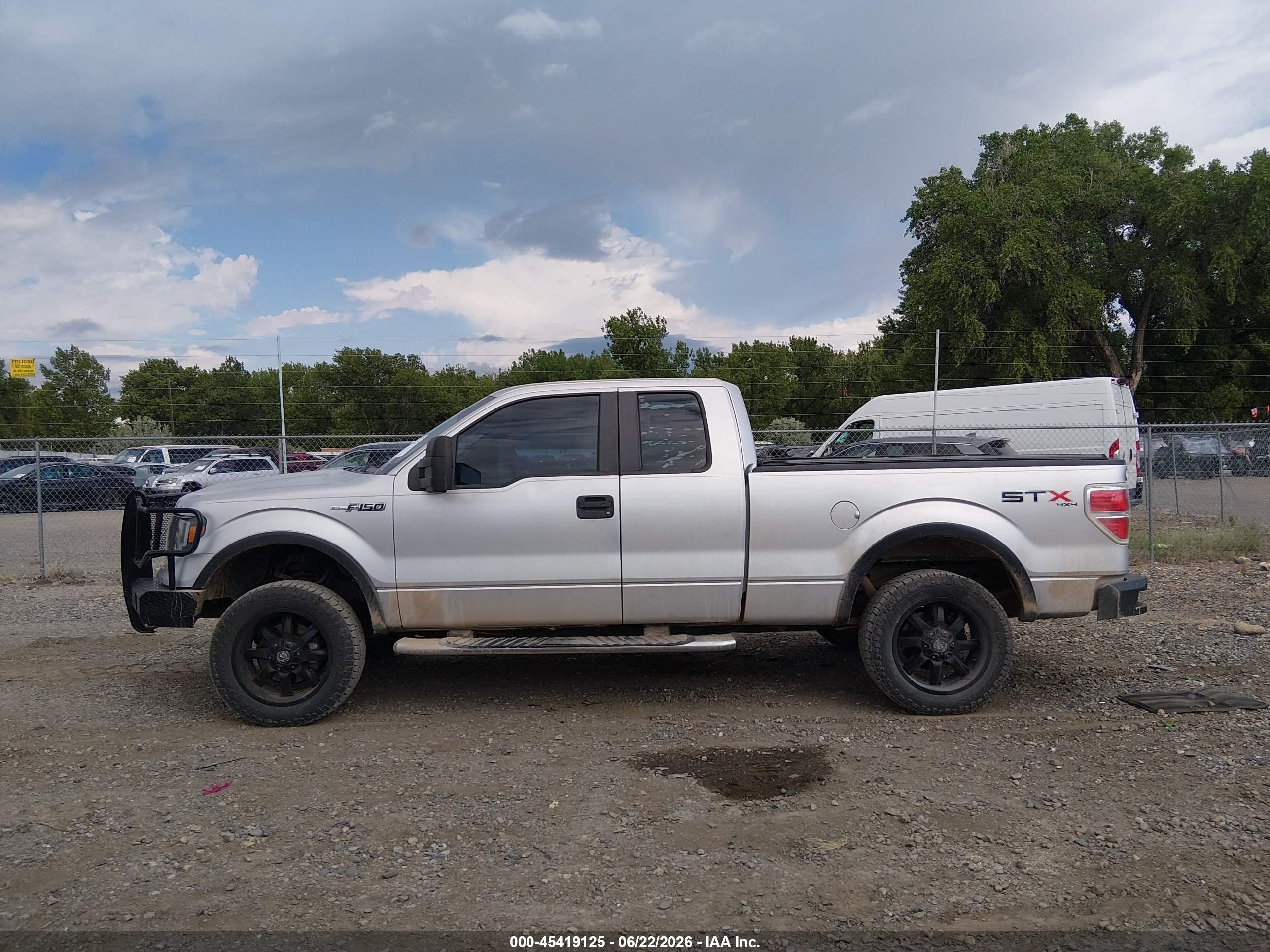 2010 Ford F-150 Stx/xl Silver vin: 1FTEX1EW1AFB30663