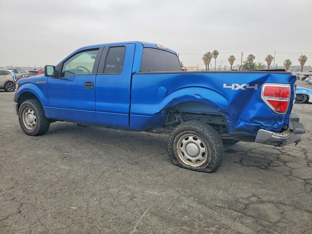 2010 Ford F150 Super Cab Синий vin: 1FTEX1EW1AFD41832