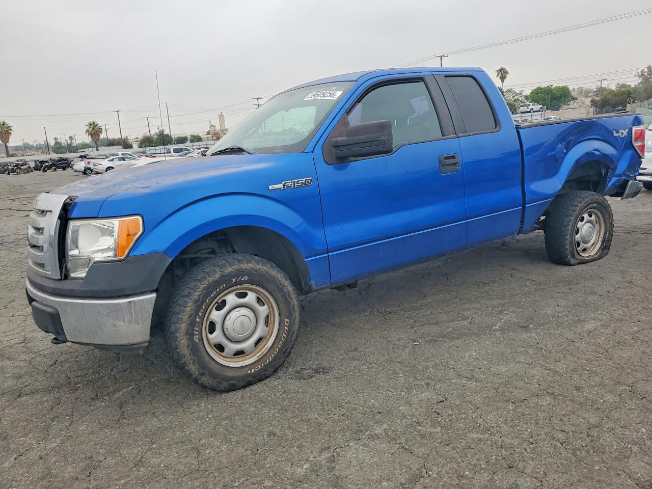 2010 Ford F150 Super Cab Синий vin: 1FTEX1EW1AFD41832