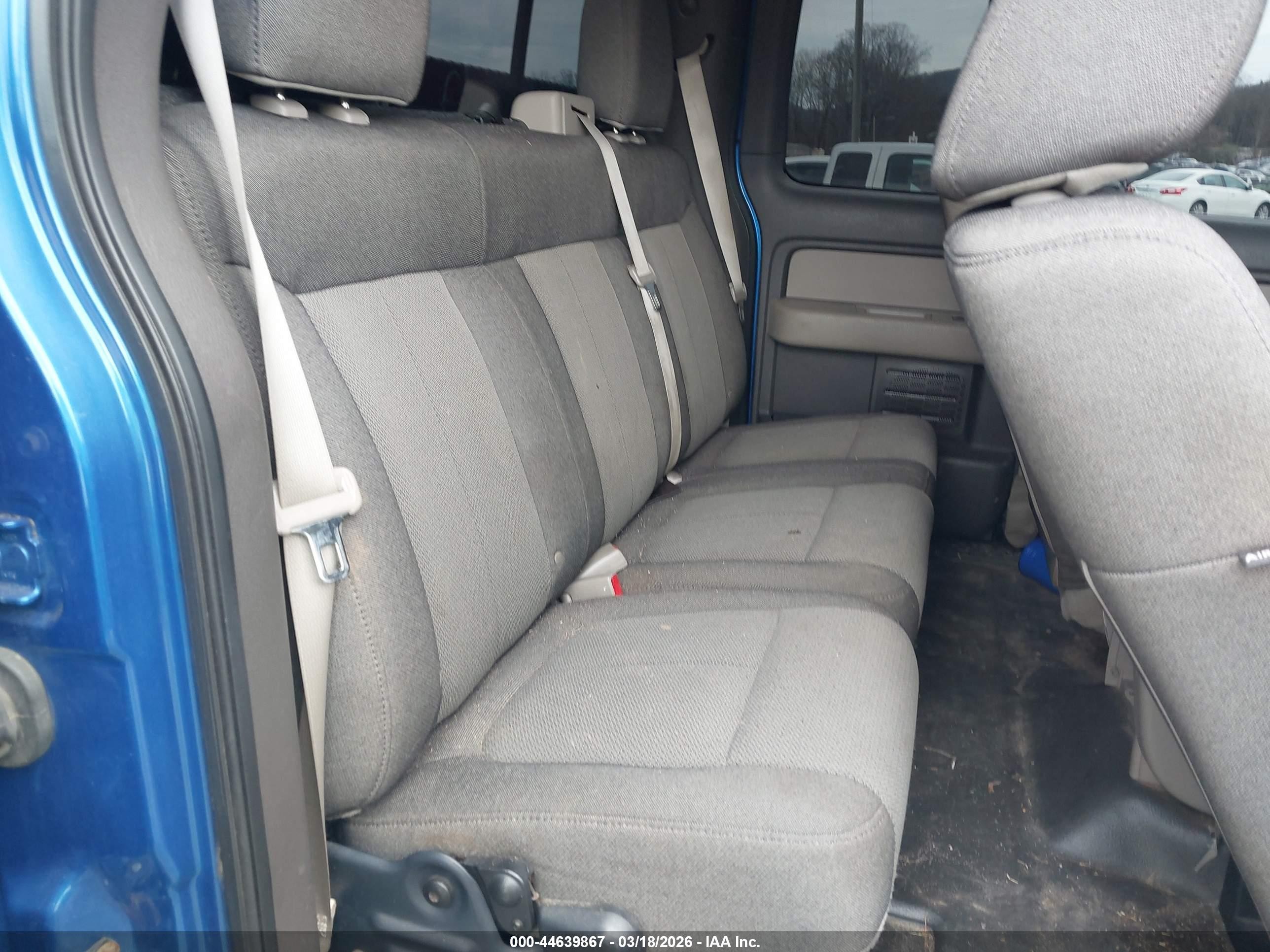 2010 Ford F-150 Stx/xl Blue vin: 1FTEX1EW2AFC83245