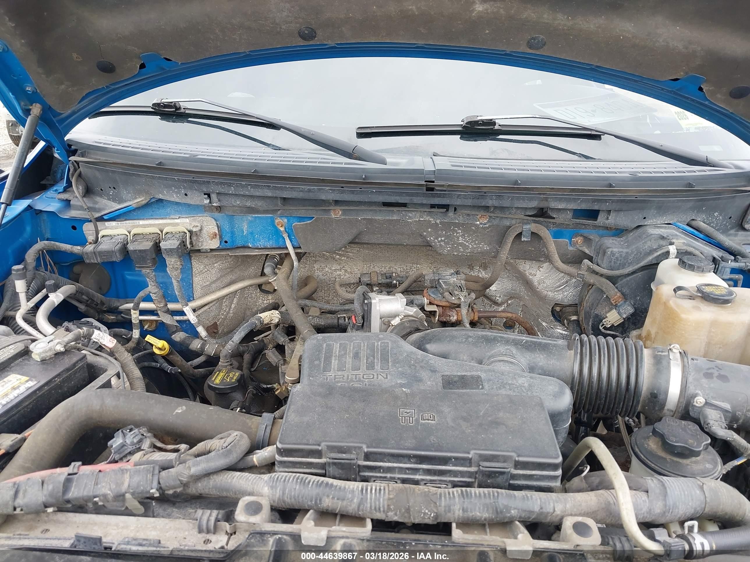 2010 Ford F-150 Stx/xl Blue vin: 1FTEX1EW2AFC83245