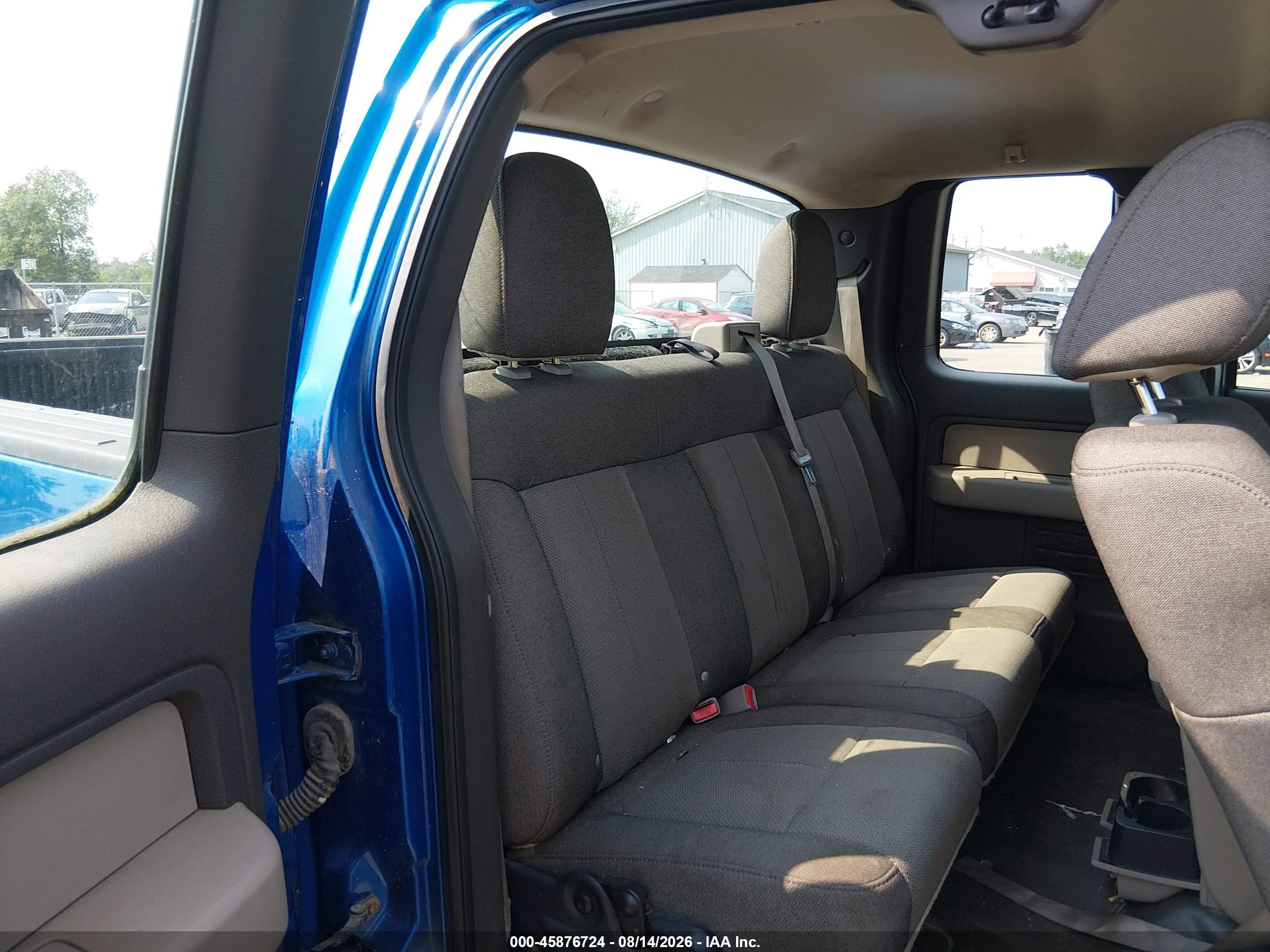 2010 Ford F-150 Stx/xl Blue vin: 1FTEX1EW5AFB46915