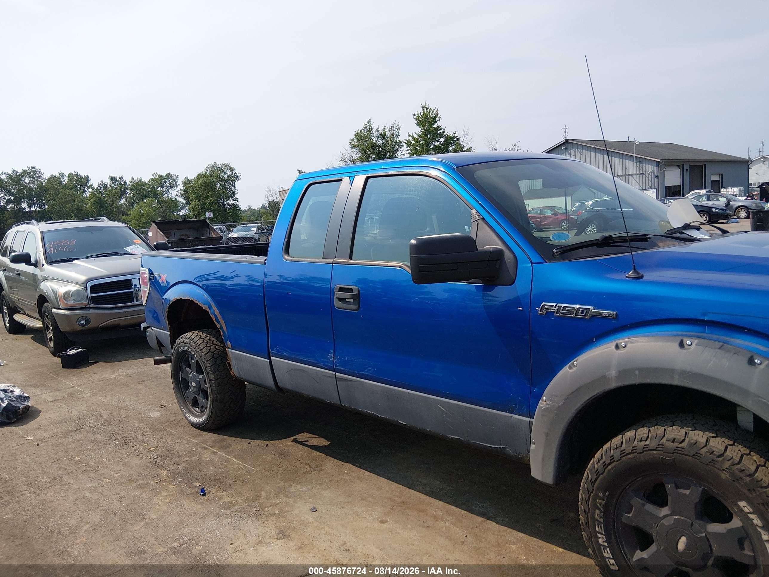 2010 Ford F-150 Stx/xl Blue vin: 1FTEX1EW5AFB46915