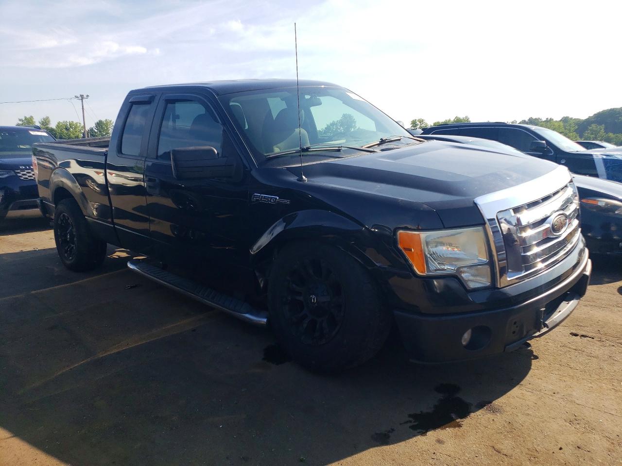 2010 Ford F150 Super Cab Black vin: 1FTEX1EW5AFB92213