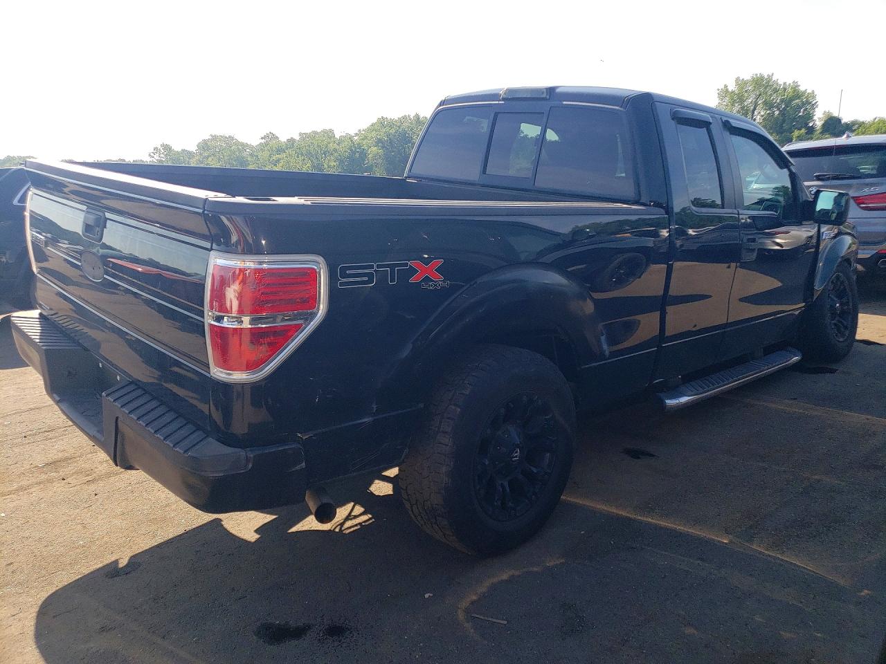 2010 Ford F150 Super Cab Black vin: 1FTEX1EW5AFB92213