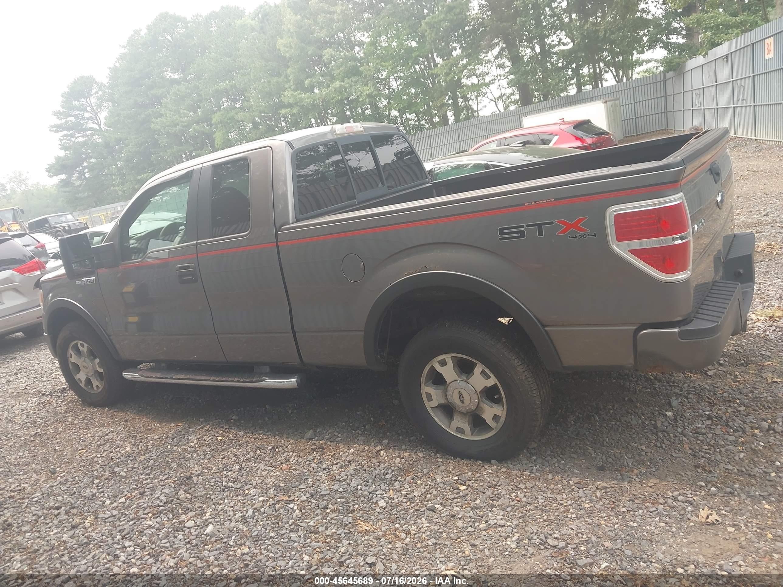2010 Ford F-150 Stx/xl Gray vin: 1FTEX1EW6AFA08848
