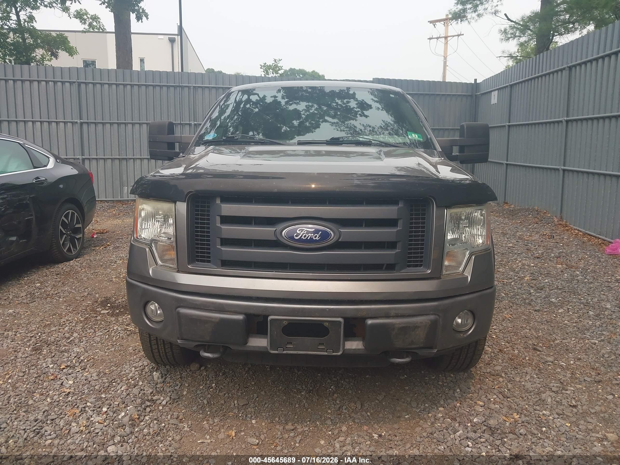 2010 Ford F-150 Stx/xl Gray vin: 1FTEX1EW6AFA08848