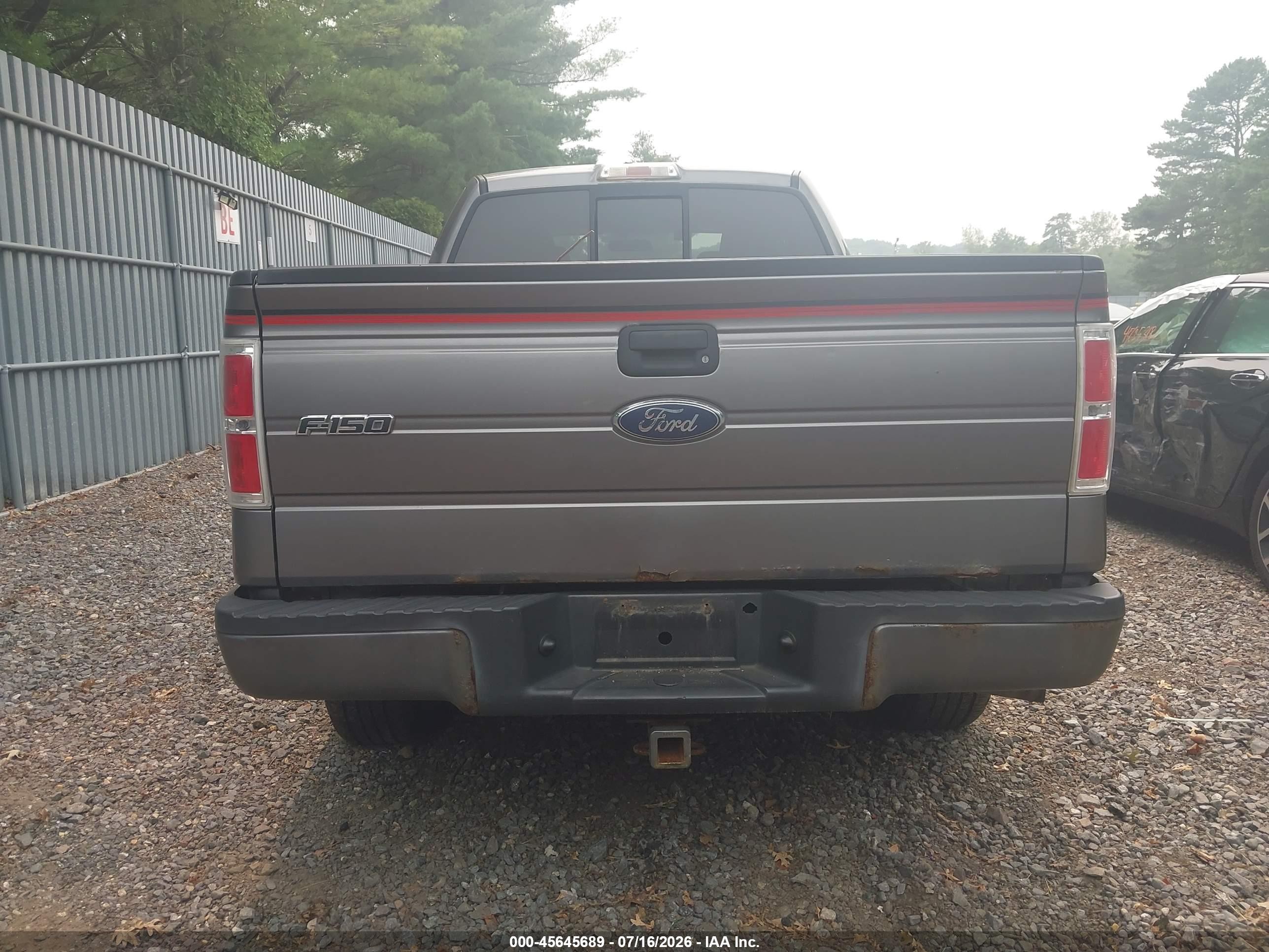 2010 Ford F-150 Stx/xl Gray vin: 1FTEX1EW6AFA08848