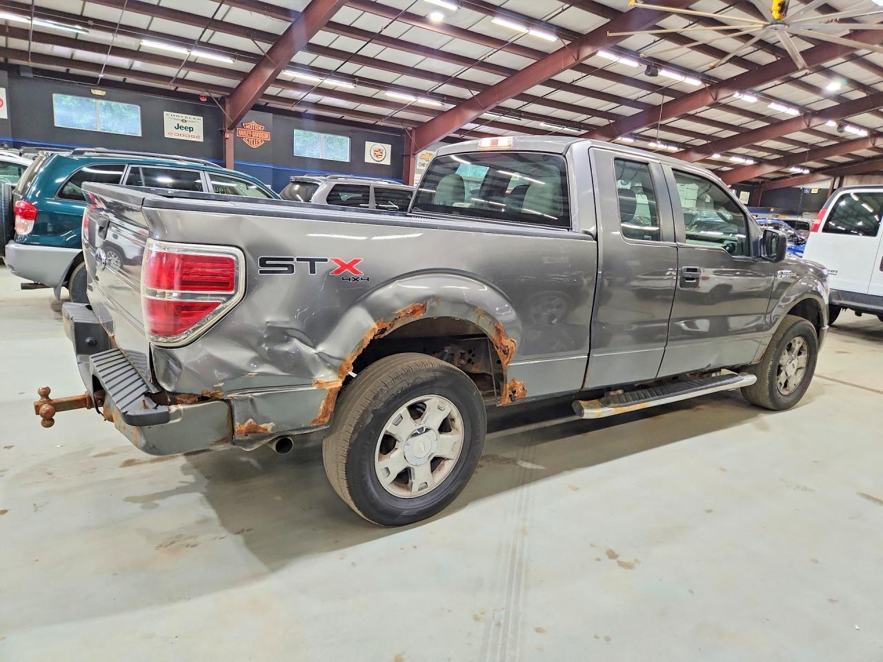 2010 Ford F150 Super Cab Gray vin: 1FTEX1EW6AFD52647