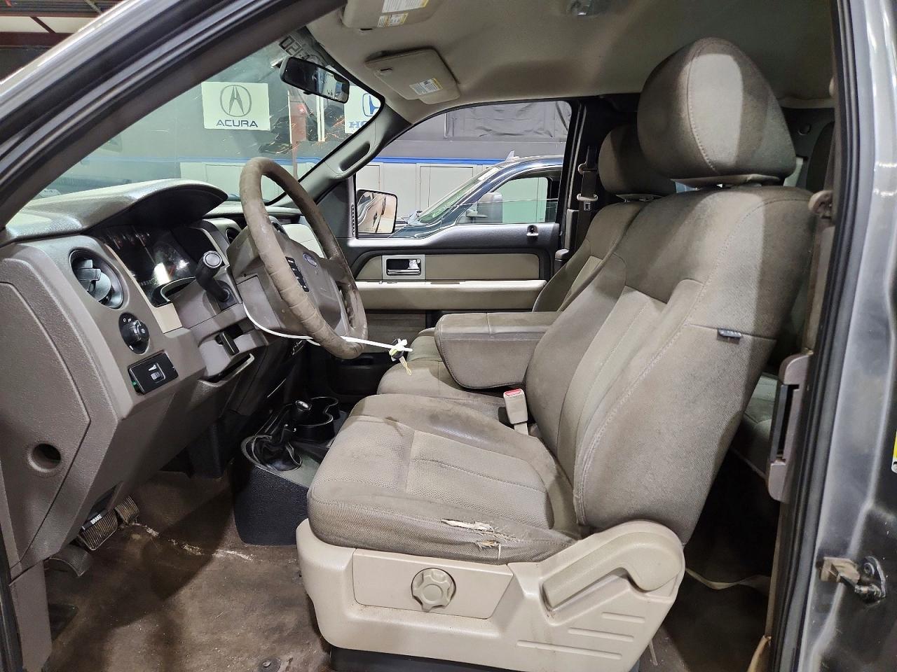 2010 Ford F150 Super Cab Gray vin: 1FTEX1EW6AFD52647