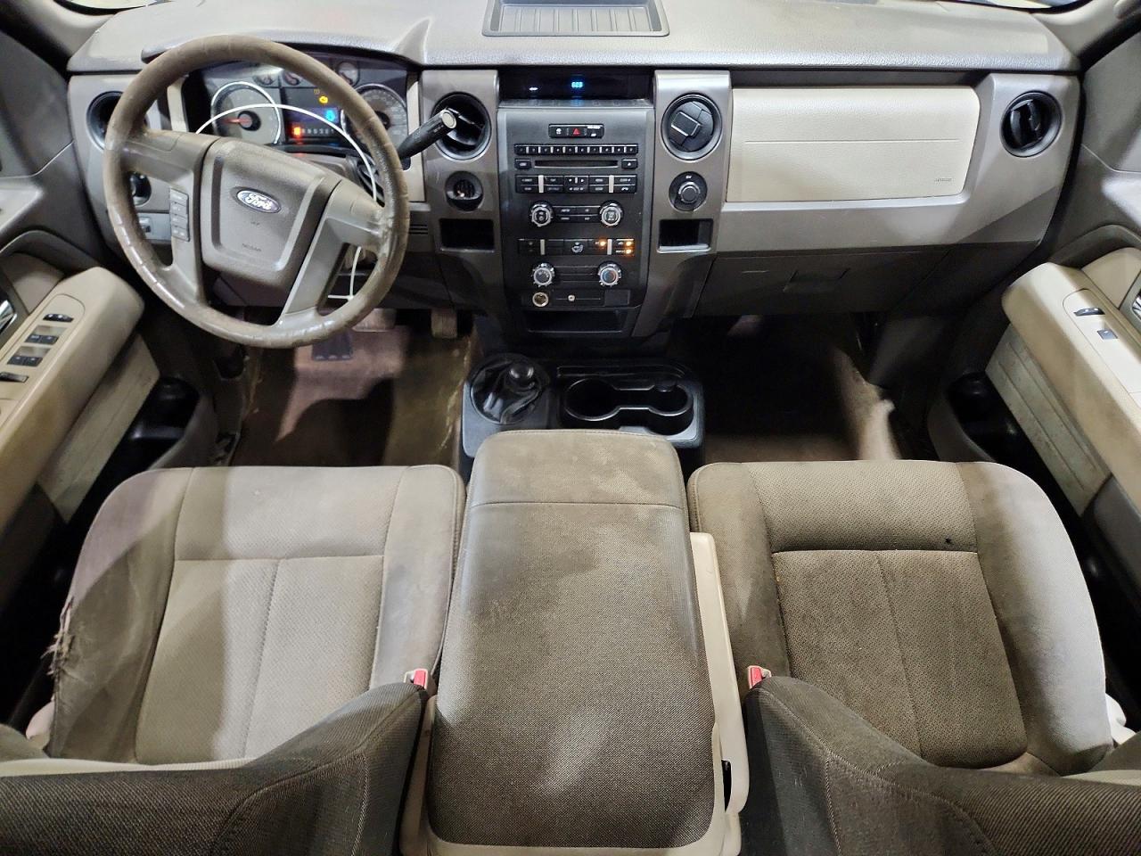 2010 Ford F150 Super Cab Gray vin: 1FTEX1EW6AFD52647