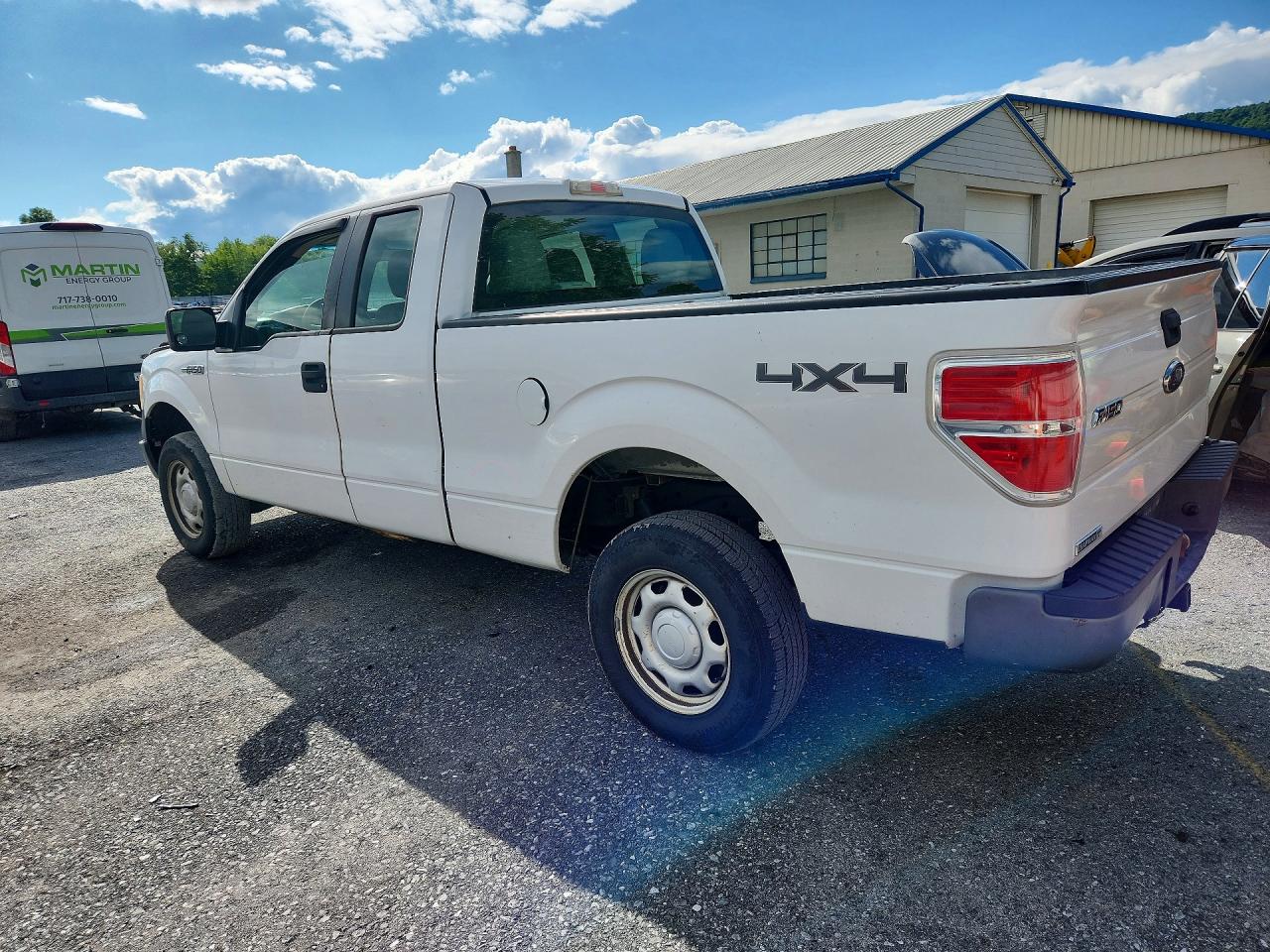 2010 Ford F150 Super Cab Белый vin: 1FTEX1EW7AFC92216