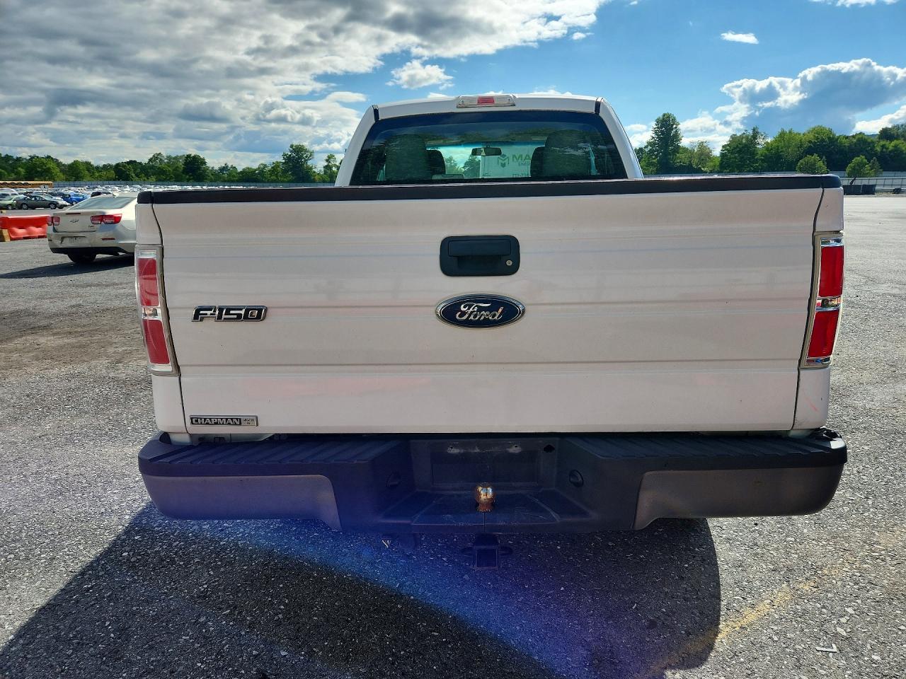 2010 Ford F150 Super Cab Белый vin: 1FTEX1EW7AFC92216