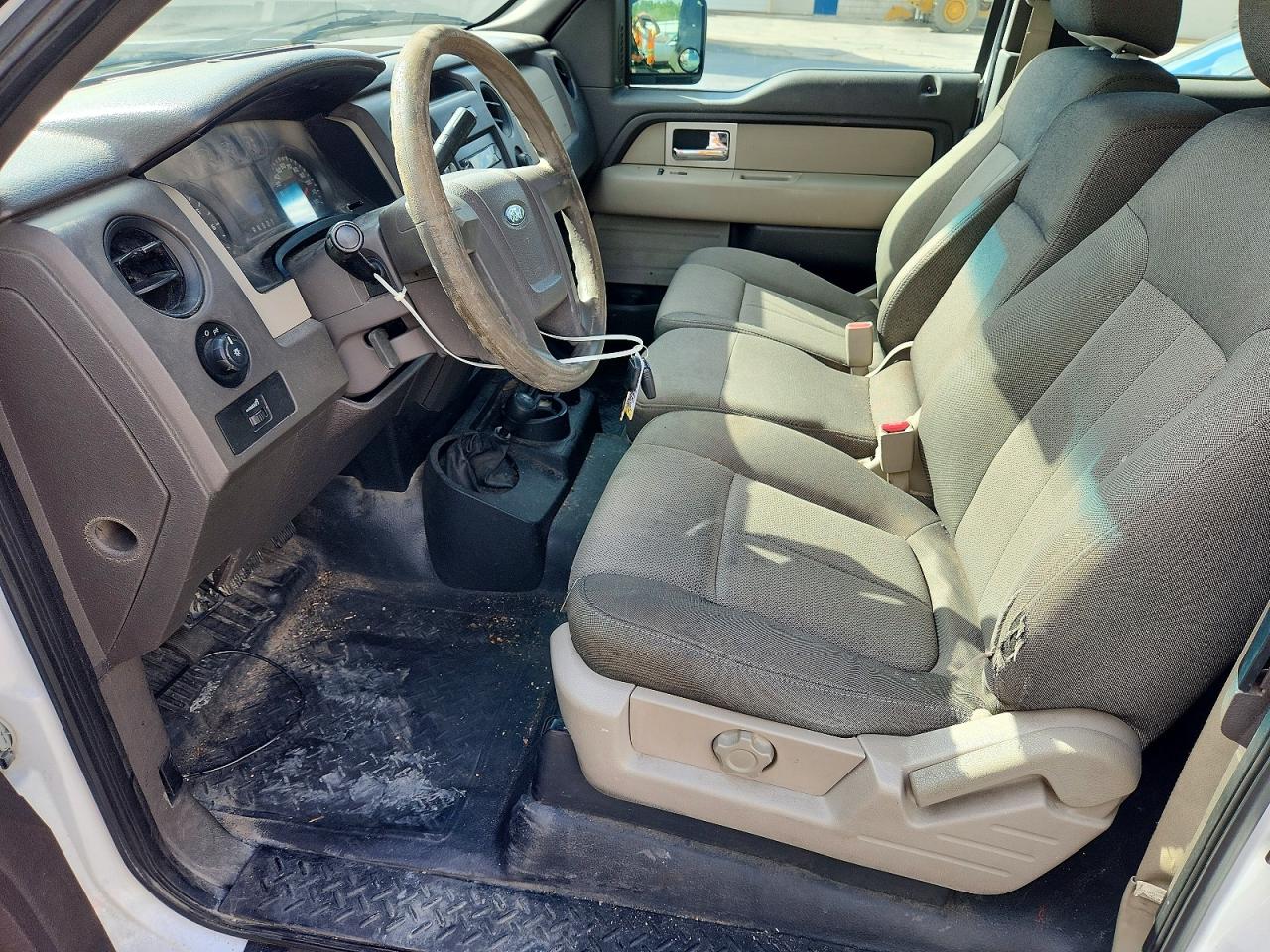 2010 Ford F150 Super Cab Белый vin: 1FTEX1EW7AFC92216
