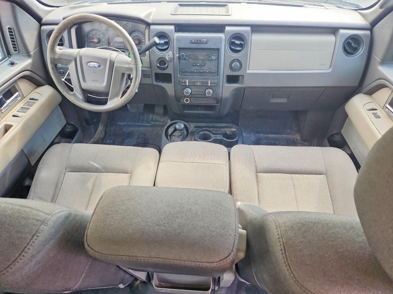 2010 Ford F150 Super Cab Белый vin: 1FTEX1EW7AFC92216