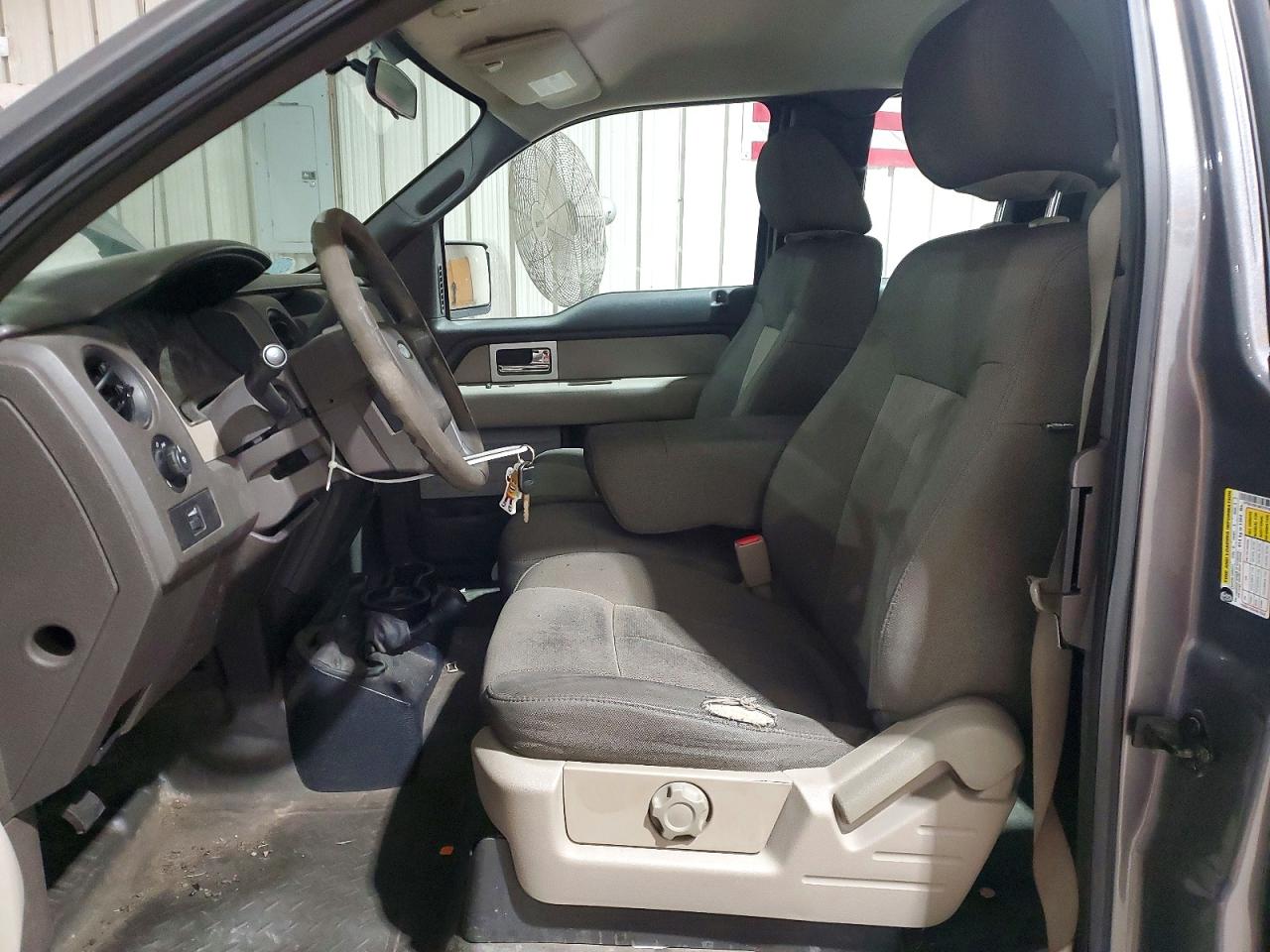 2010 Ford F150 Super Cab Gray vin: 1FTEX1EW7AFD70798