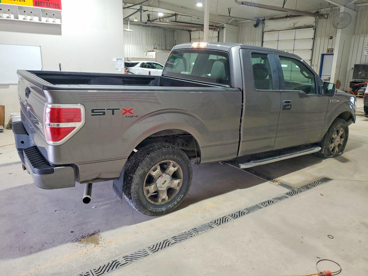 2010 Ford F150 Super Cab Gray vin: 1FTEX1EW7AFD70798