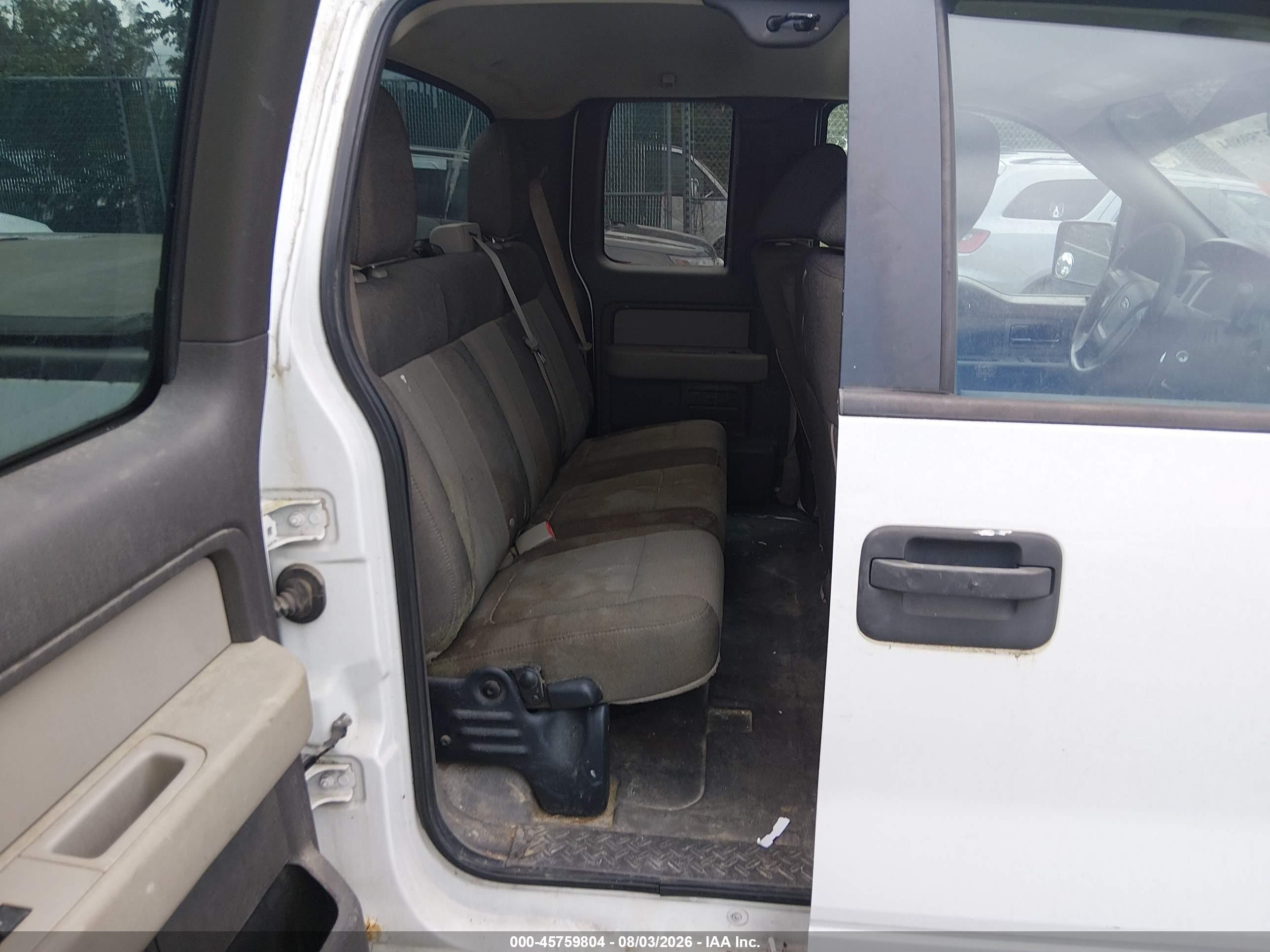 2010 Ford F-150 Stx/xl White vin: 1FTEX1EW8AFB04822