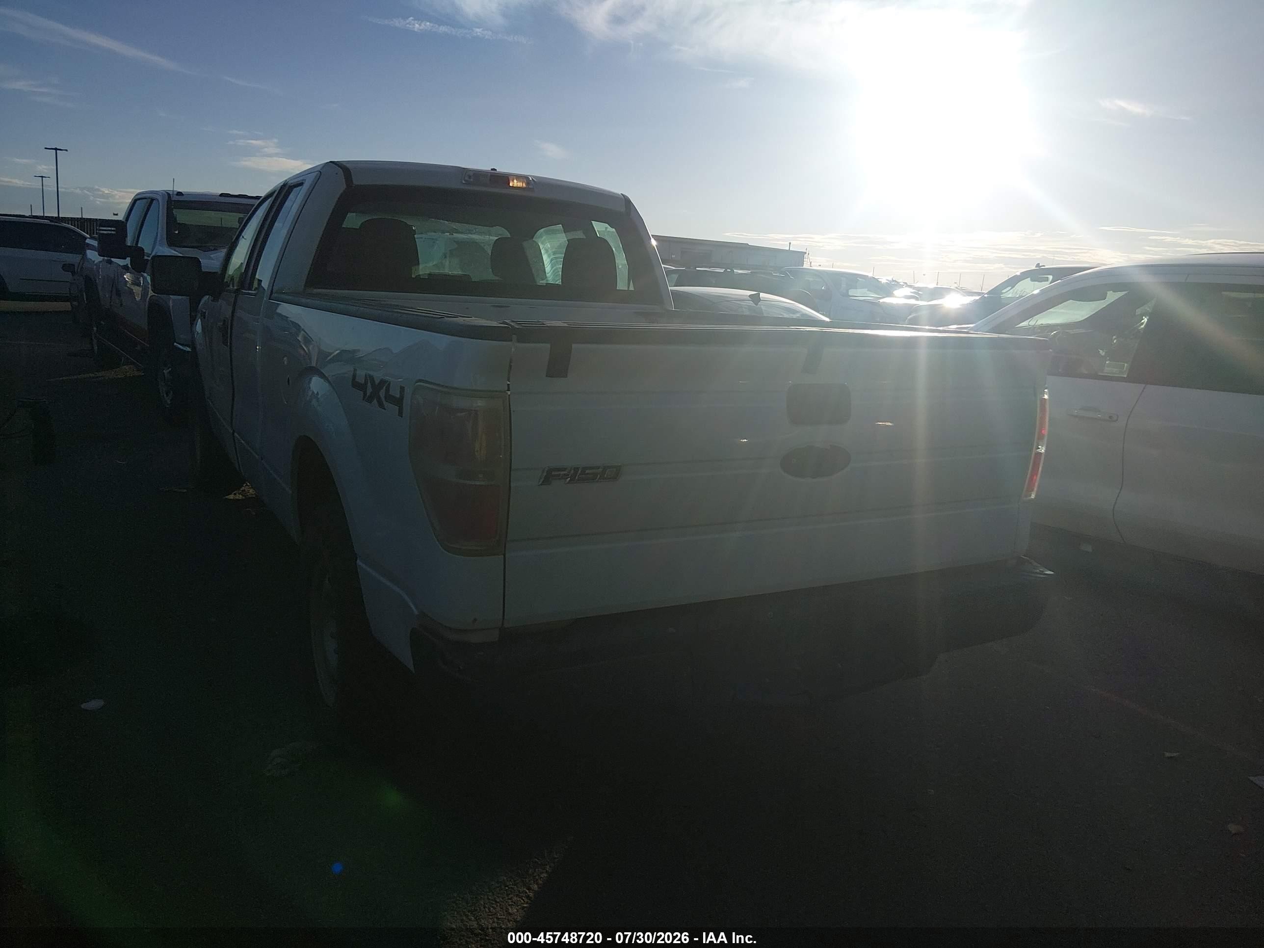 2010 Ford F-150 Stx/xl White vin: 1FTEX1EW8AFC54106