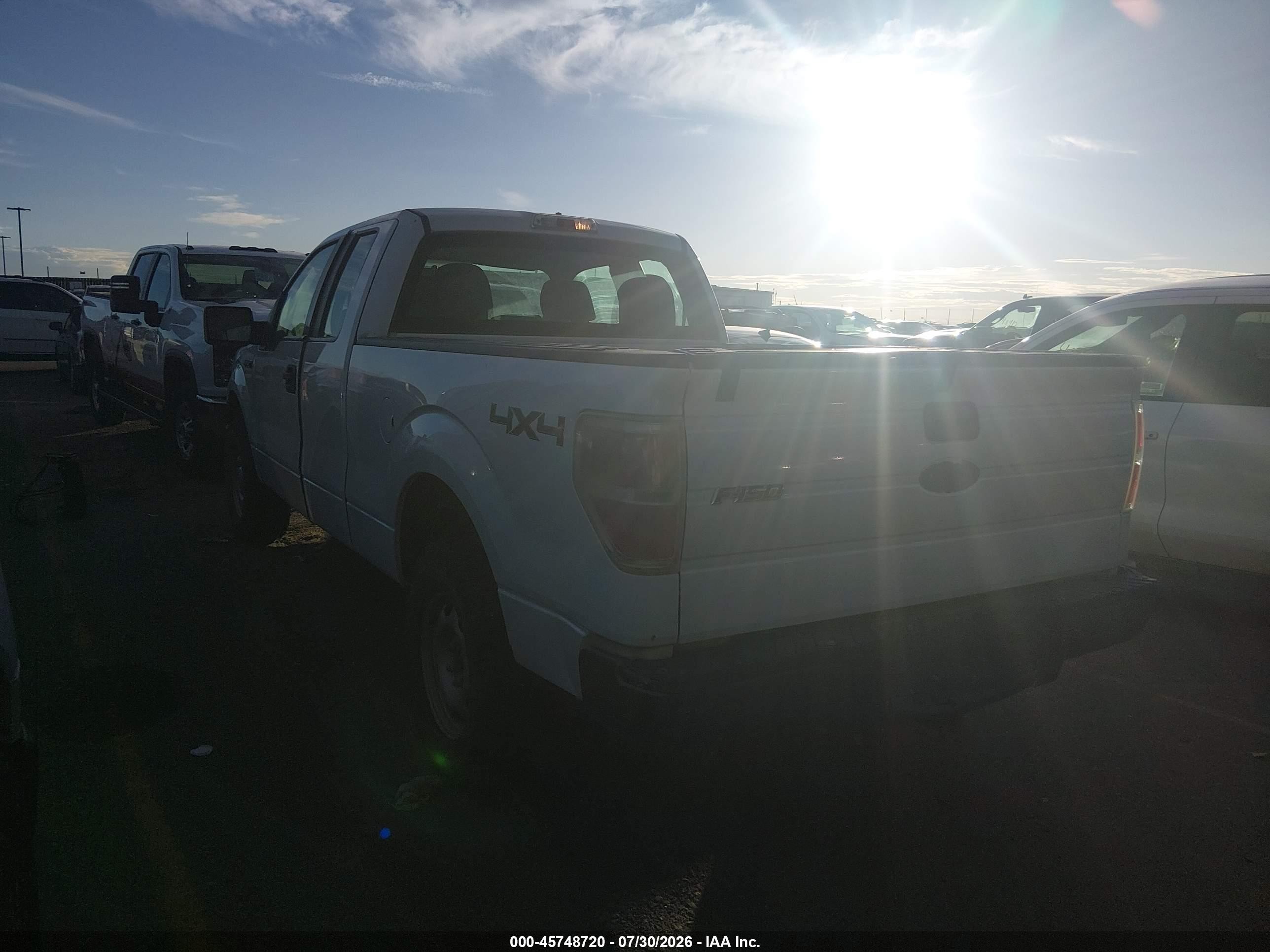 2010 Ford F-150 Stx/xl White vin: 1FTEX1EW8AFC54106