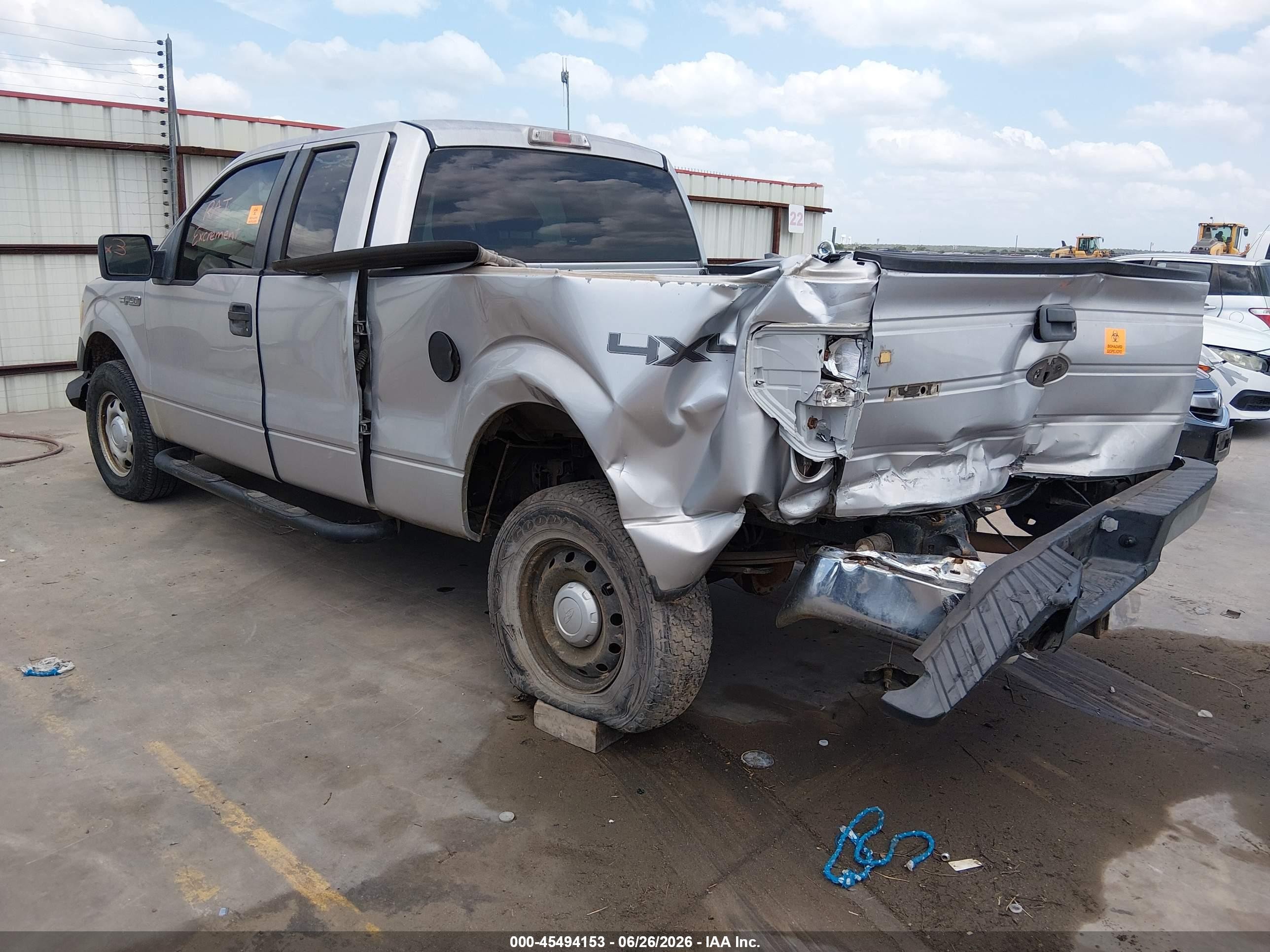 2010 Ford F-150 Stx/xl Silver vin: 1FTEX1EW8AKA64829