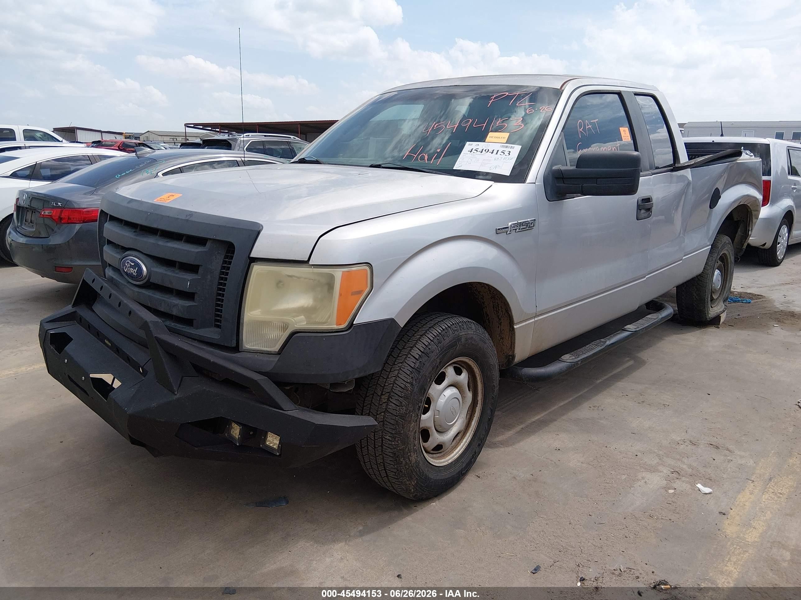2010 Ford F-150 Stx/xl Silver vin: 1FTEX1EW8AKA64829