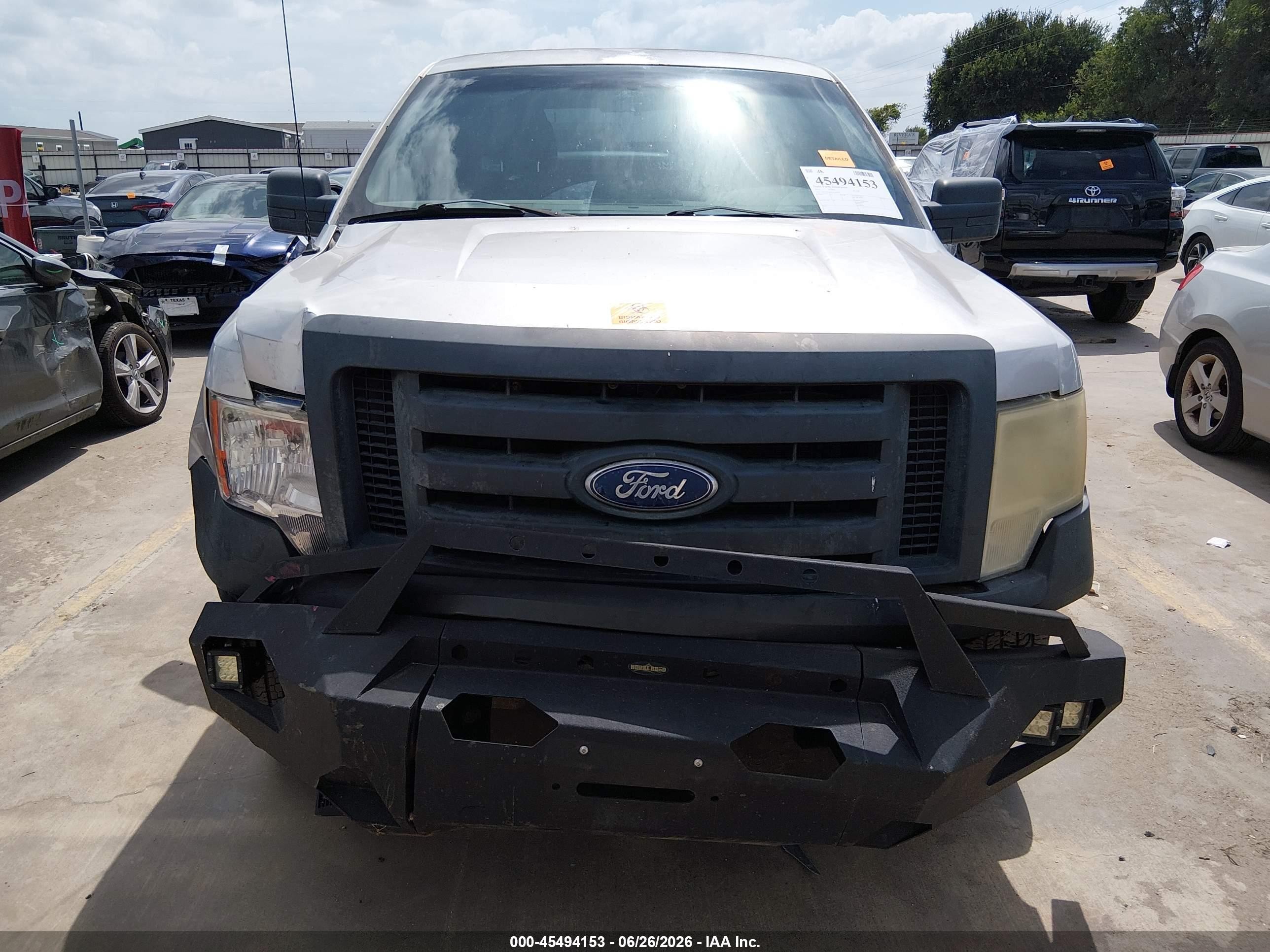 2010 Ford F-150 Stx/xl Silver vin: 1FTEX1EW8AKA64829