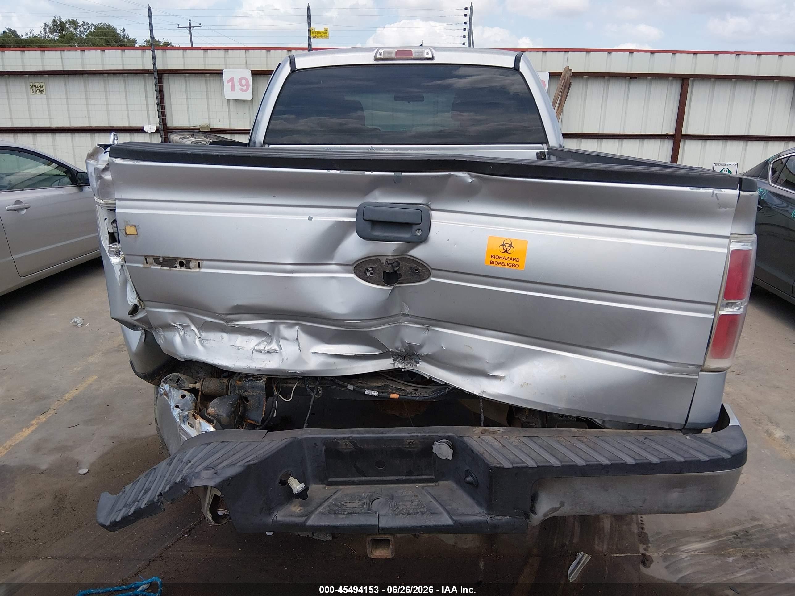 2010 Ford F-150 Stx/xl Silver vin: 1FTEX1EW8AKA64829