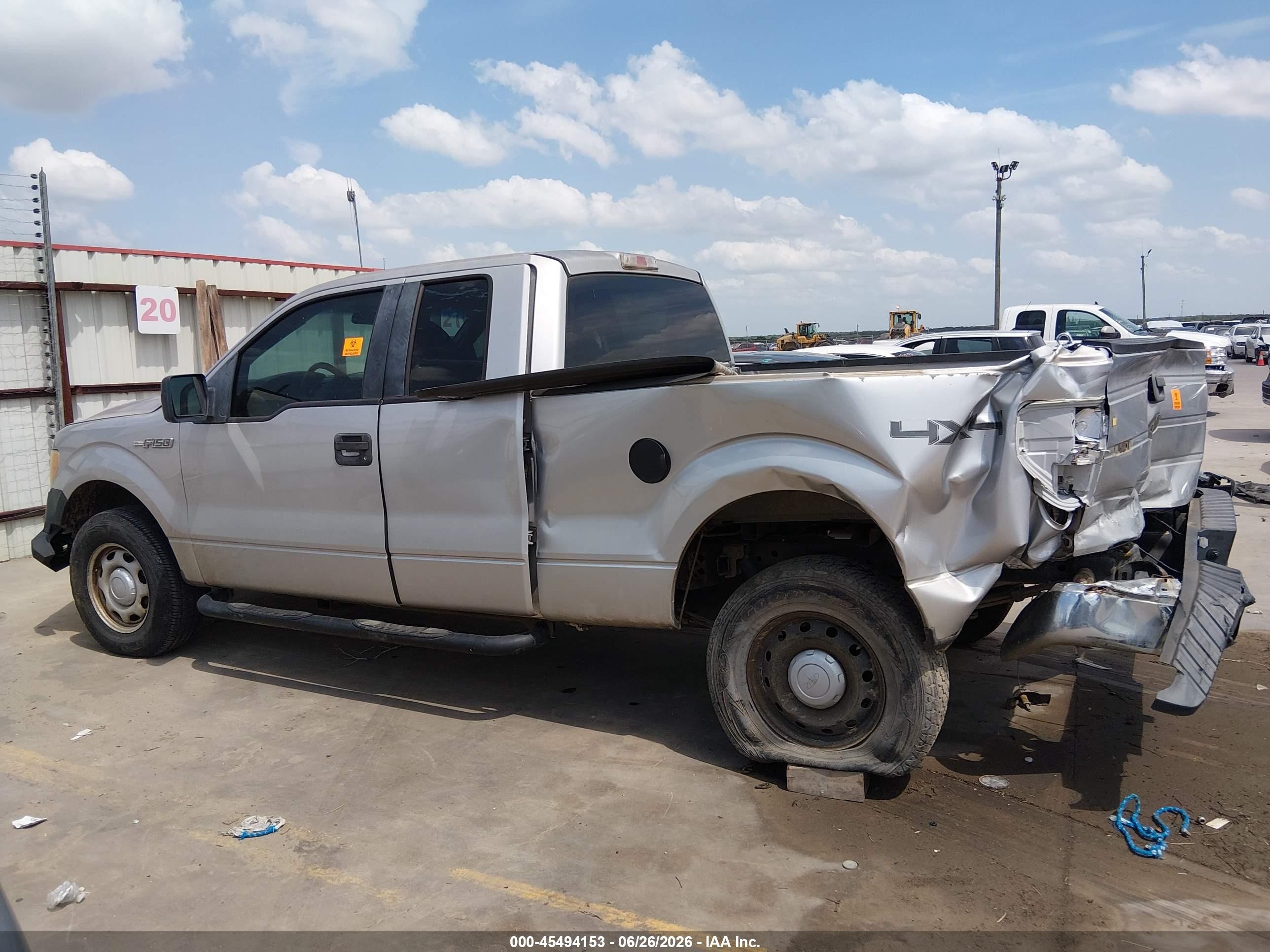 2010 Ford F-150 Stx/xl Silver vin: 1FTEX1EW8AKA64829