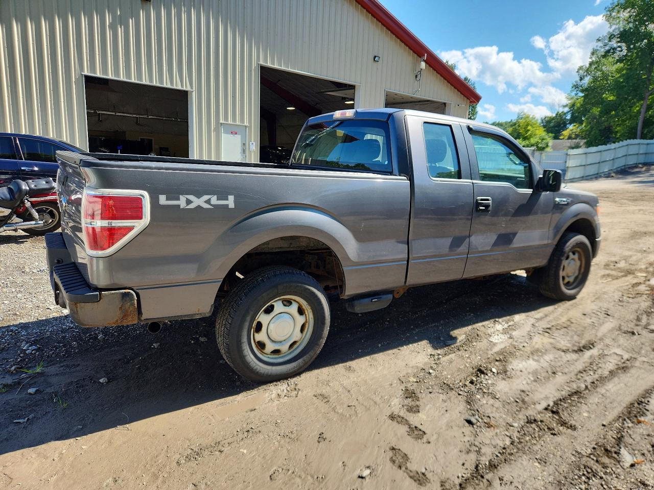 2010 Ford F150 Super Cab Gray vin: 1FTEX1EW9AFA06284