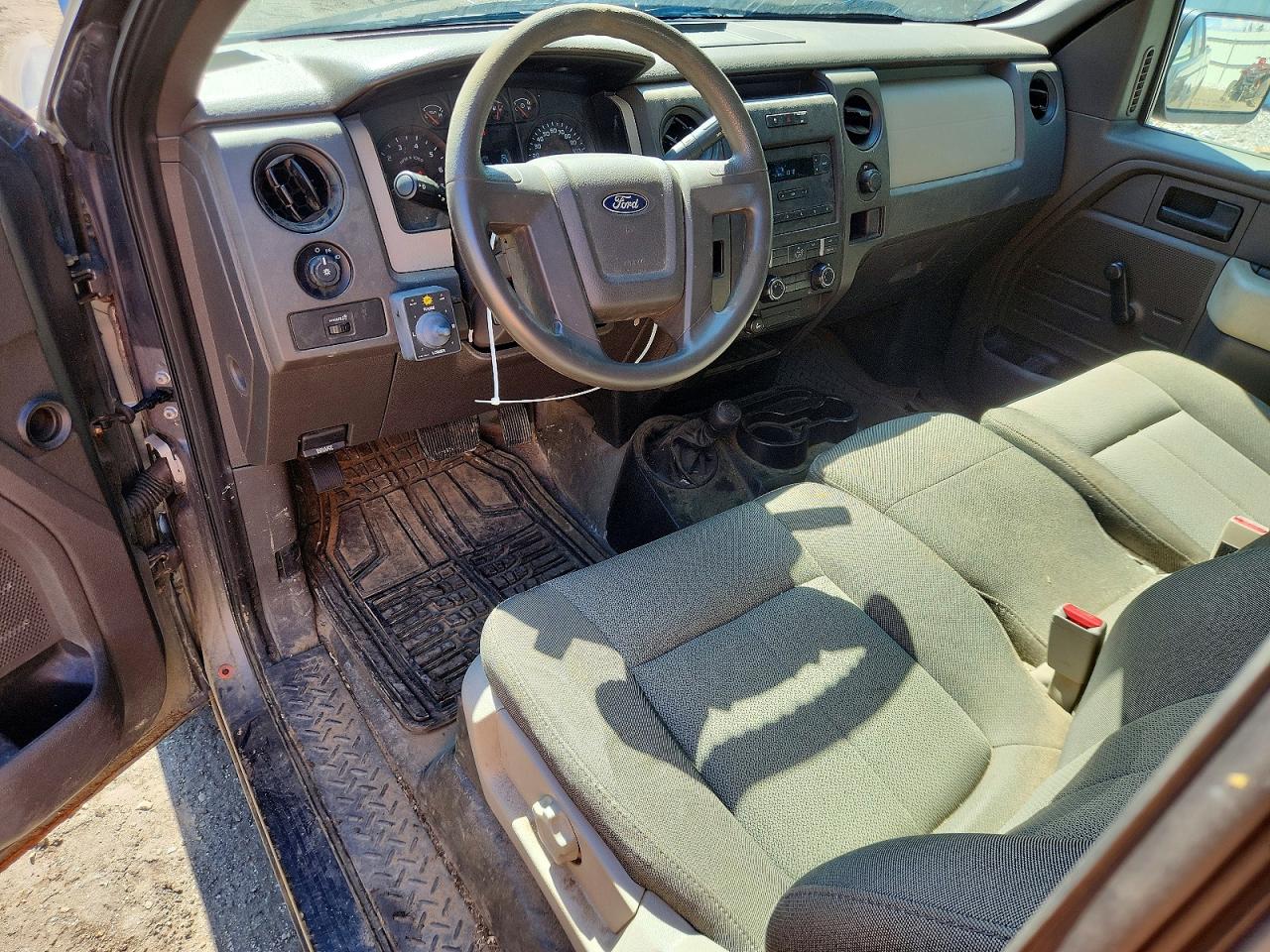 2010 Ford F150 Super Cab Gray vin: 1FTEX1EW9AFA06284