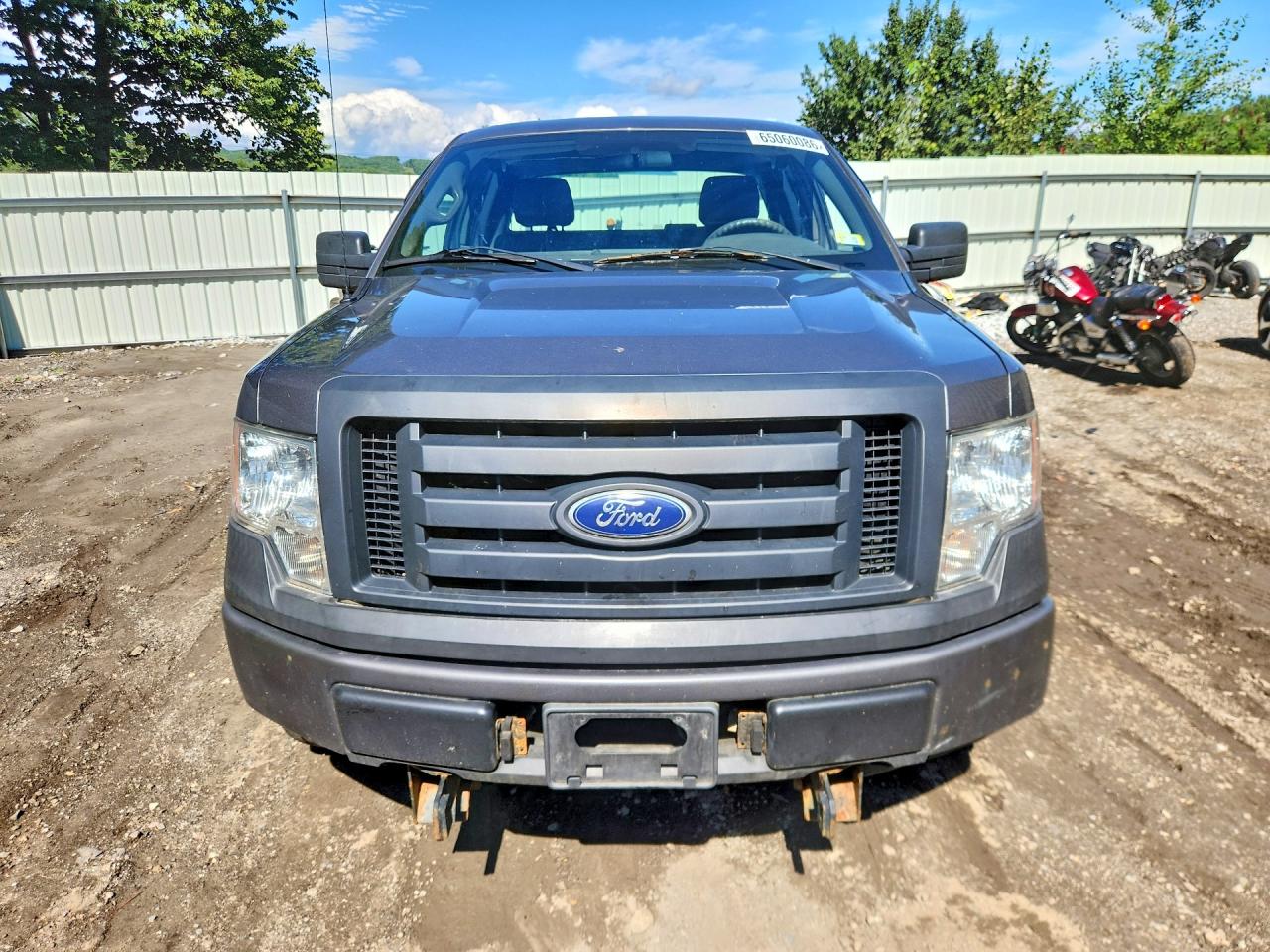 2010 Ford F150 Super Cab Gray vin: 1FTEX1EW9AFA06284