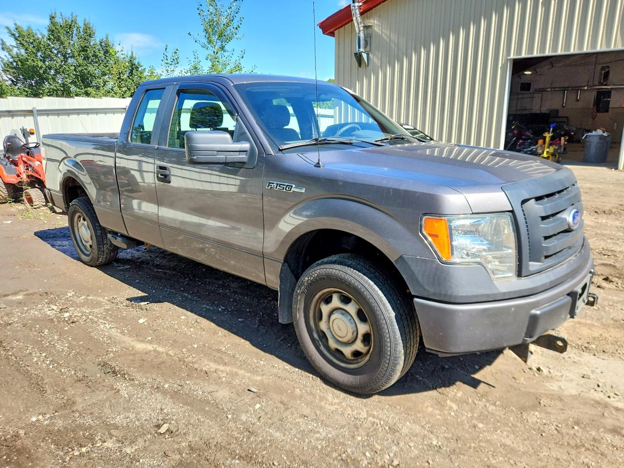 2010 Ford F150 Super Cab Gray vin: 1FTEX1EW9AFA06284