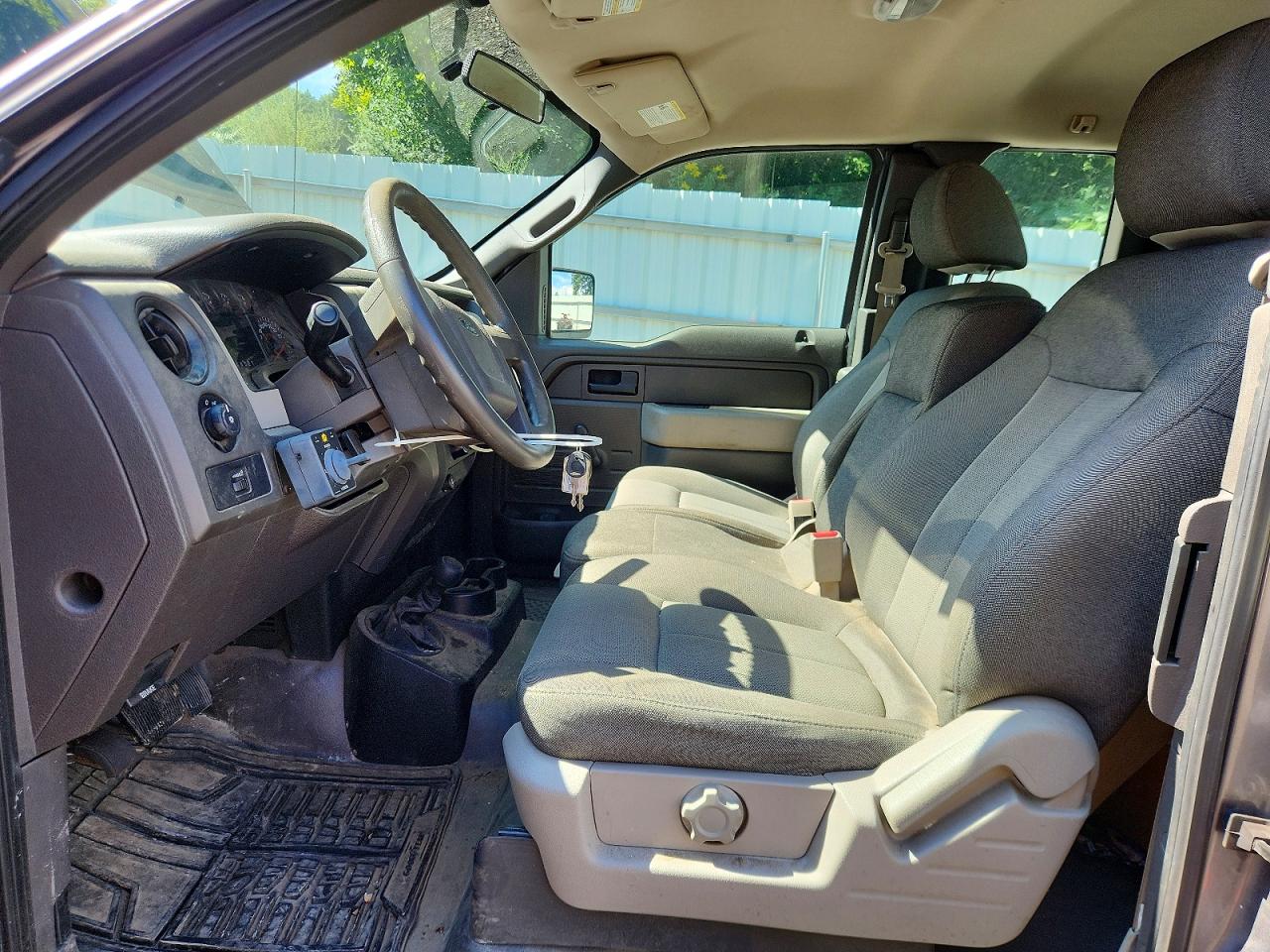 2010 Ford F150 Super Cab Gray vin: 1FTEX1EW9AFA06284