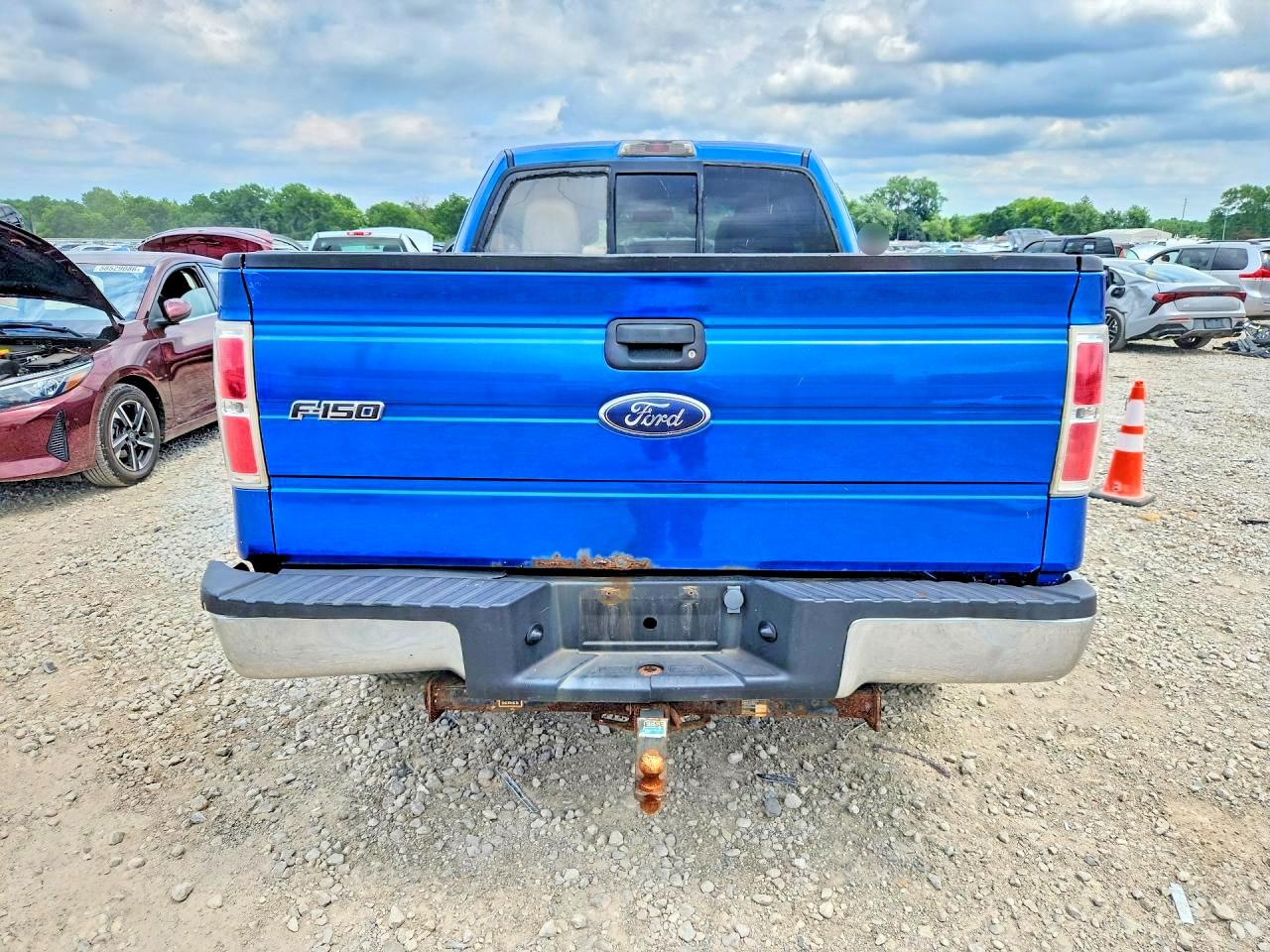 2010 Ford F150 Super Cab Blue vin: 1FTEX1EWXAFA62539