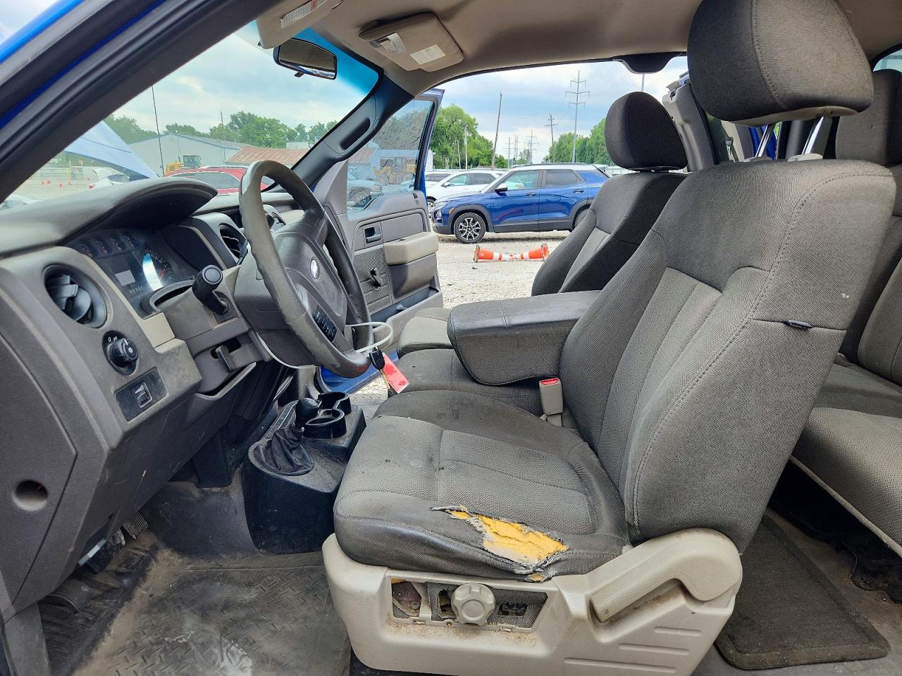 2010 Ford F150 Super Cab Blue vin: 1FTEX1EWXAFA62539