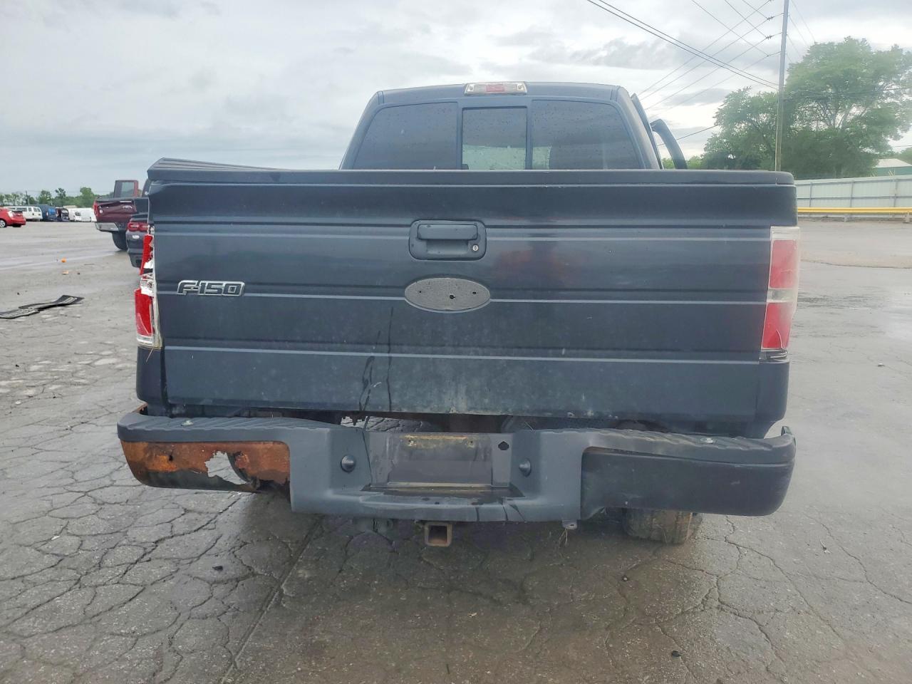 2010 Ford F150 Super Cab Black vin: 1FTEX1EWXAFB62771
