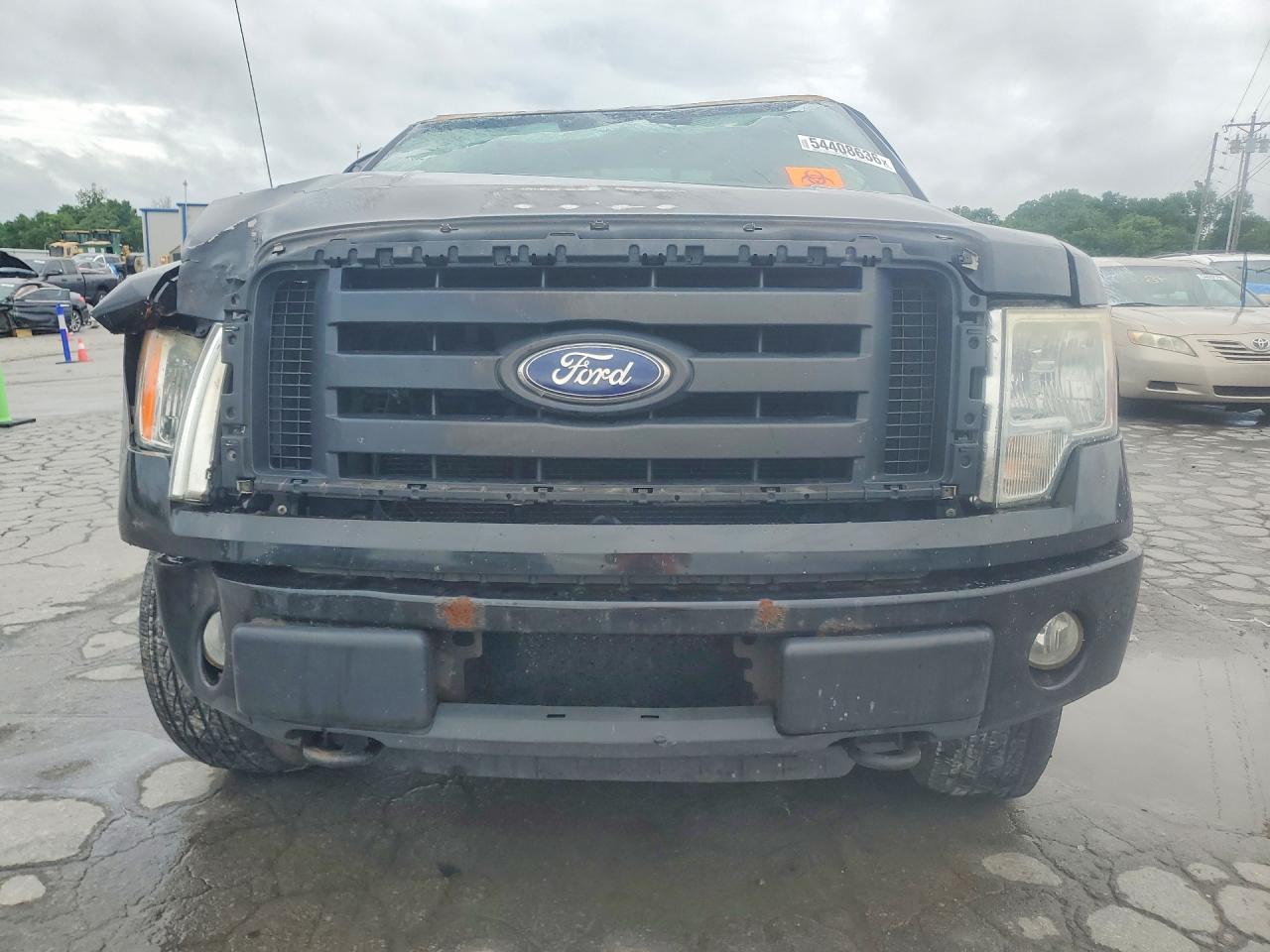 2010 Ford F150 Super Cab Black vin: 1FTEX1EWXAFB62771