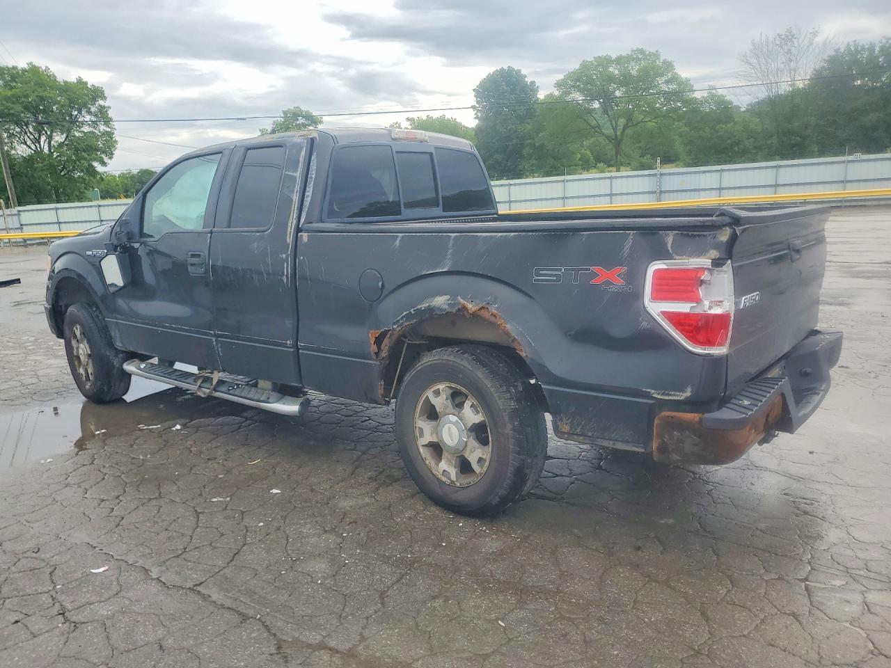 2010 Ford F150 Super Cab Black vin: 1FTEX1EWXAFB62771