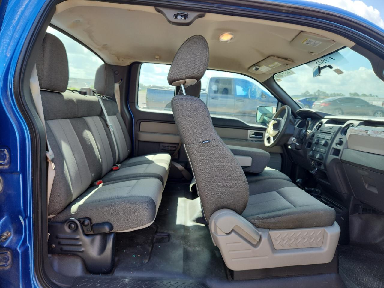 2010 Ford F150 Super Cab Blue vin: 1FTEX1EWXAKE10251