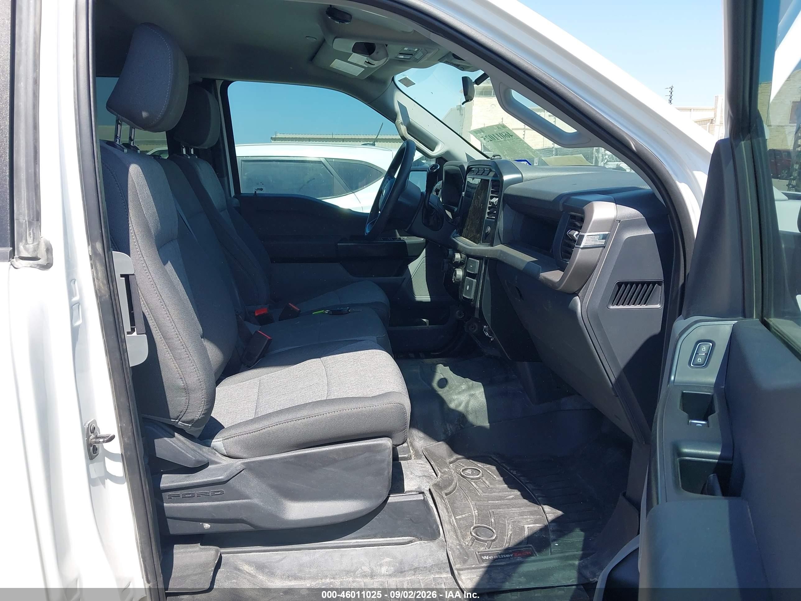 2024 Ford F-150 Xl White vin: 1FTEX1LP8RKD76138