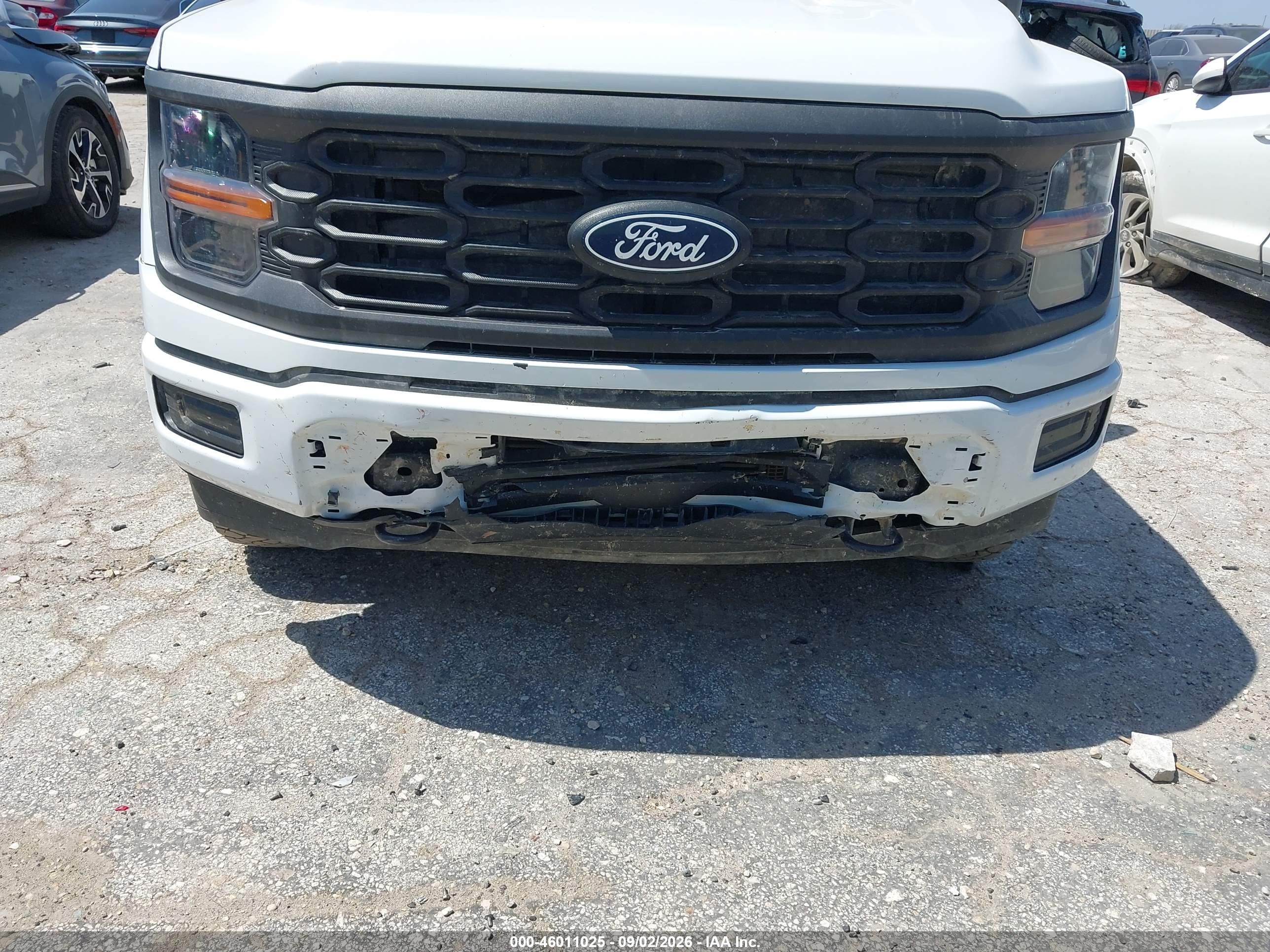 2024 Ford F-150 Xl White vin: 1FTEX1LP8RKD76138