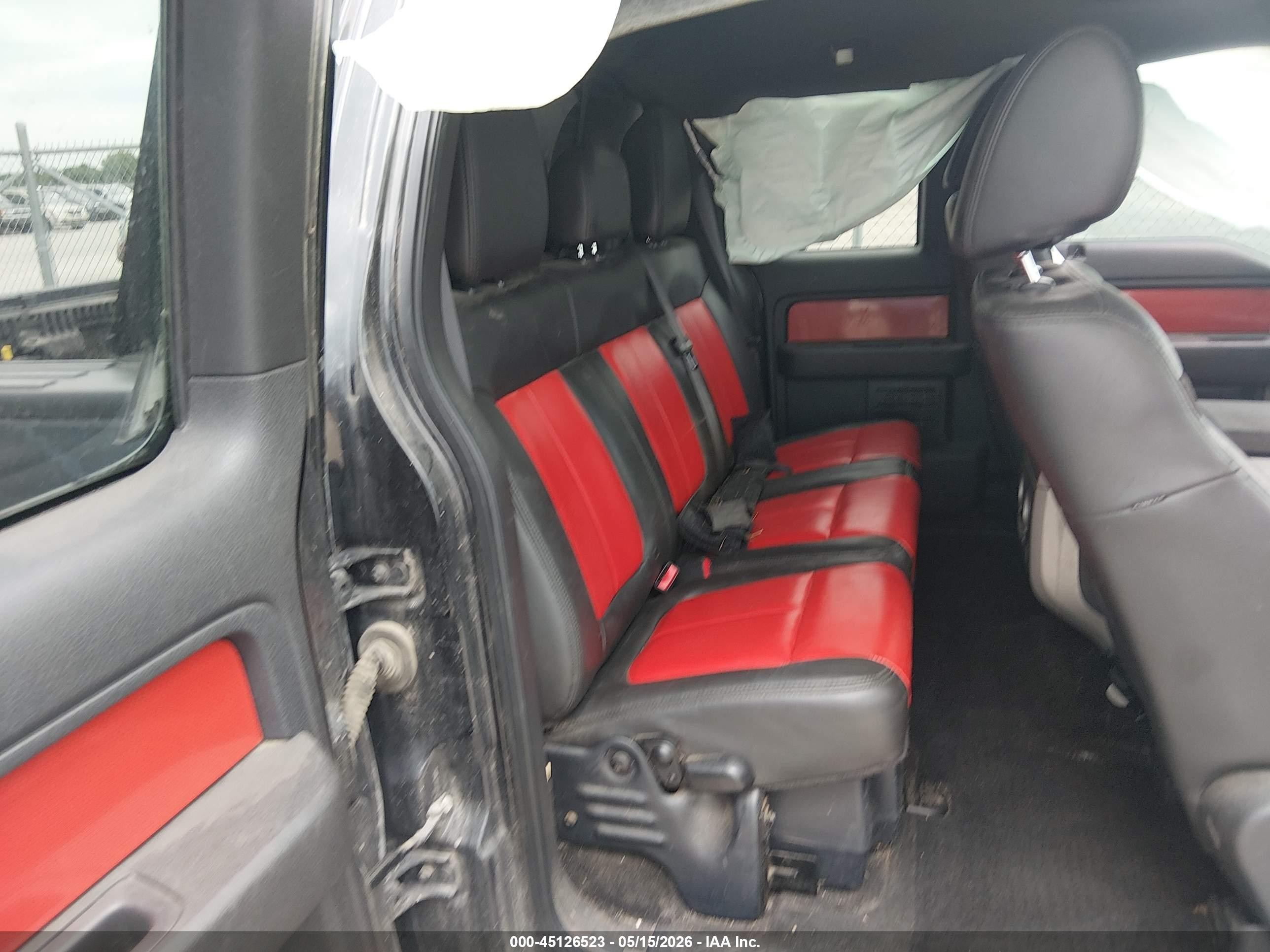 2011 Ford F-150 Svt Raptor Black vin: 1FTEX1R6XBFB74074