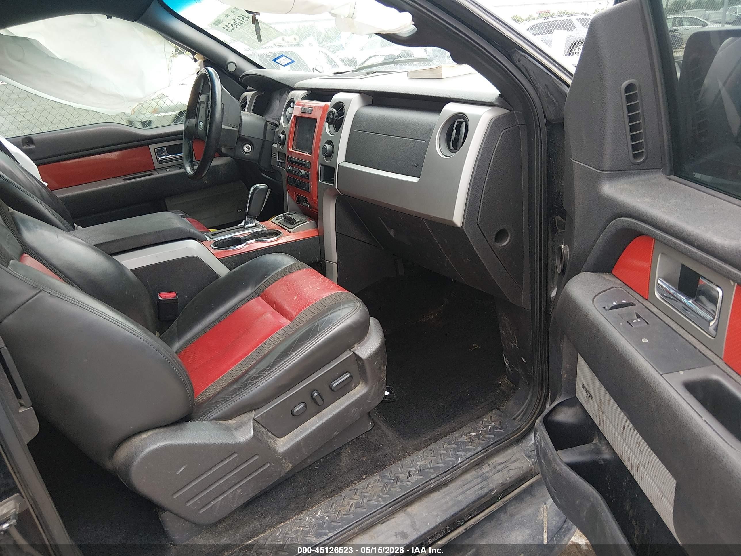 2011 Ford F-150 Svt Raptor Black vin: 1FTEX1R6XBFB74074