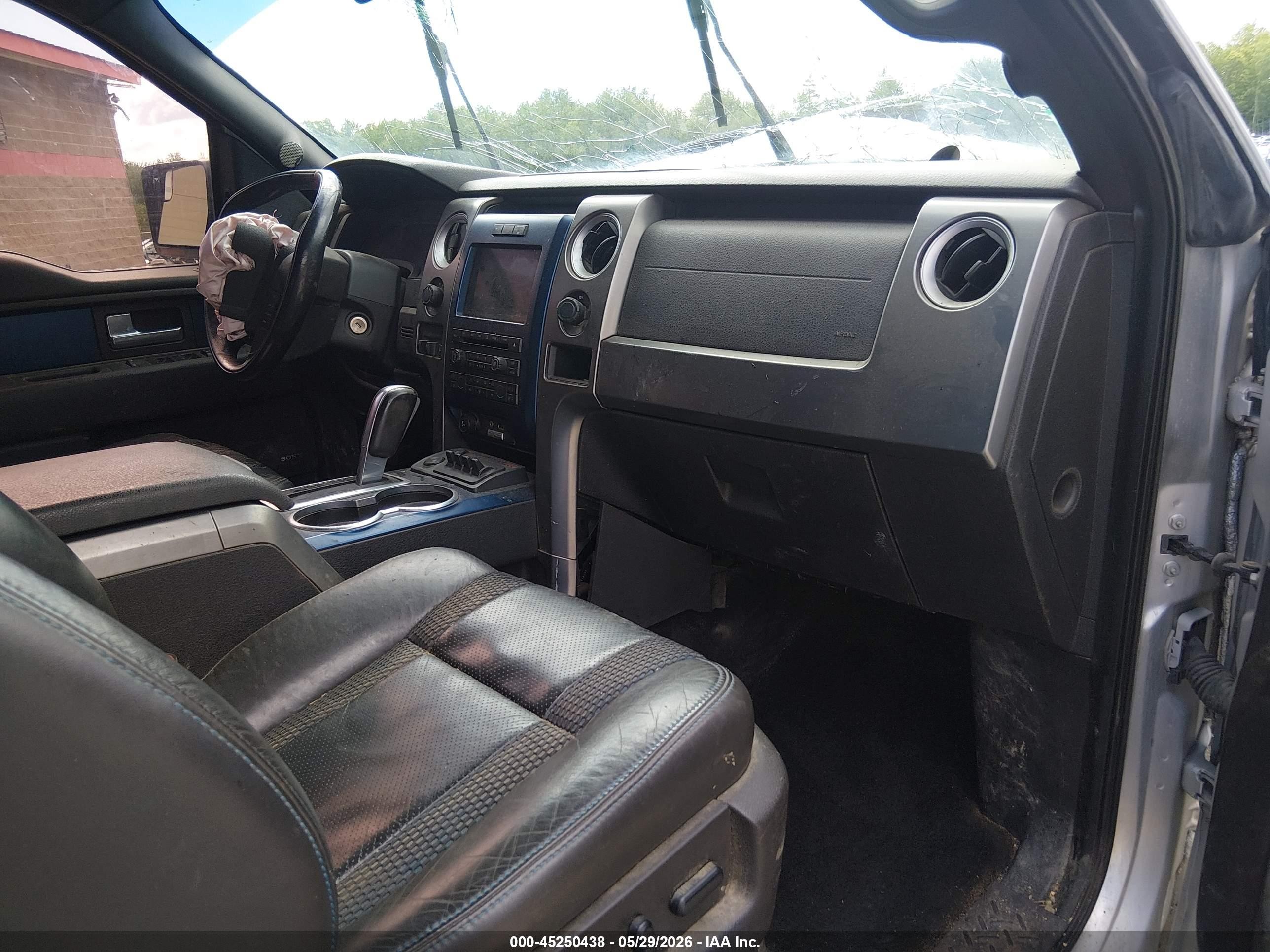 2012 Ford F-150 Svt Raptor Gray vin: 1FTEX1R6XCFC66139