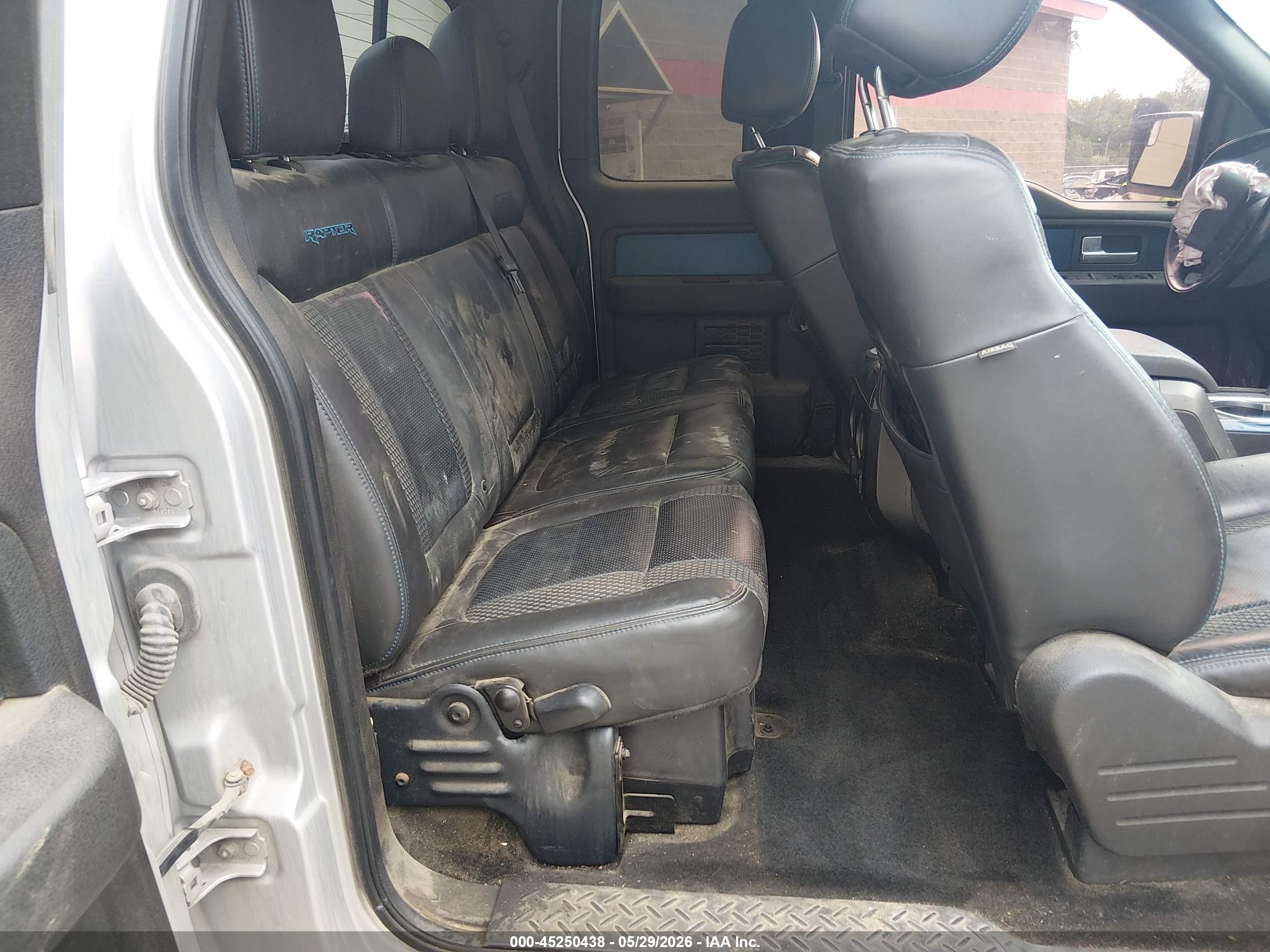 2012 Ford F-150 Svt Raptor Gray vin: 1FTEX1R6XCFC66139