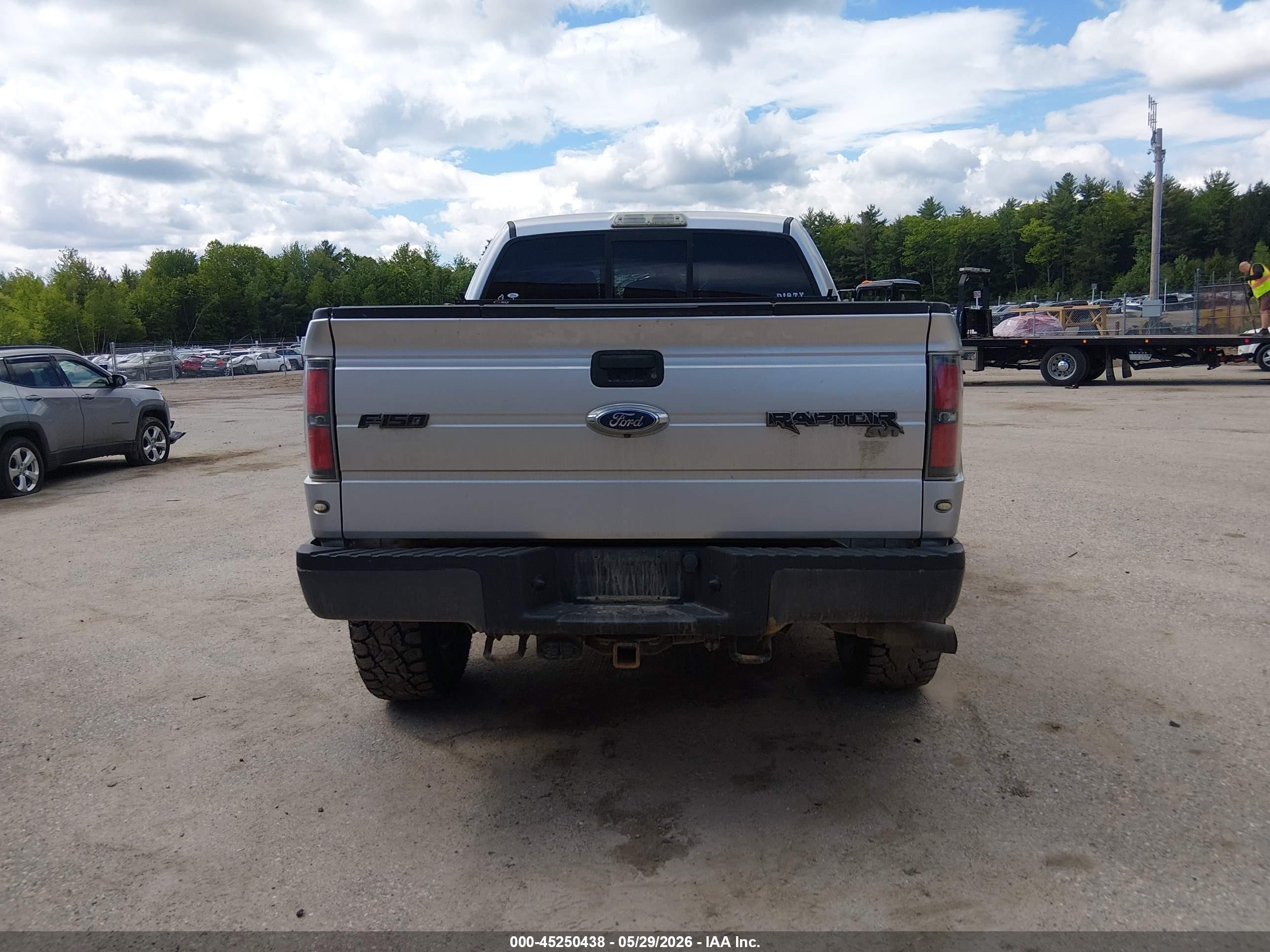 2012 Ford F-150 Svt Raptor Gray vin: 1FTEX1R6XCFC66139