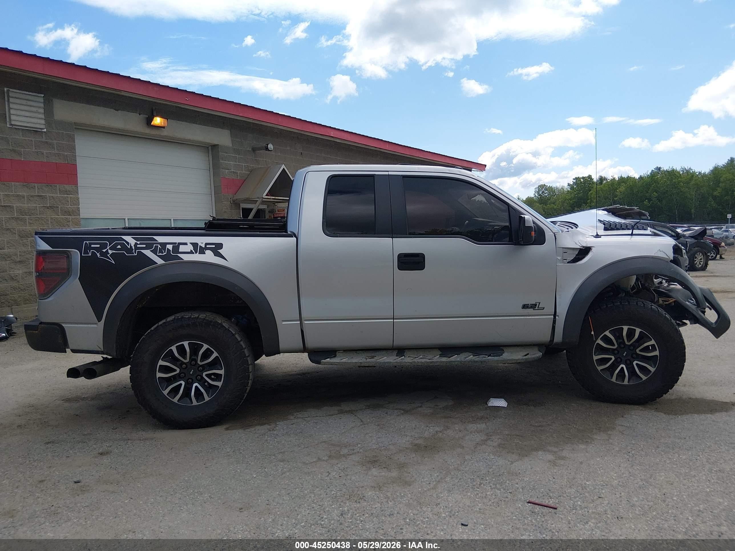 2012 Ford F-150 Svt Raptor Gray vin: 1FTEX1R6XCFC66139